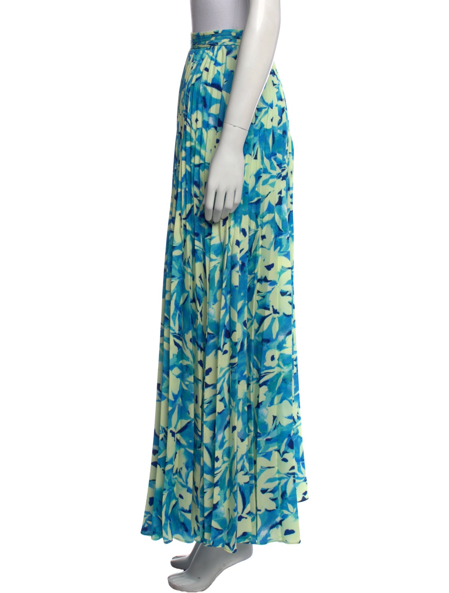 AMUR Silk Long Skirt