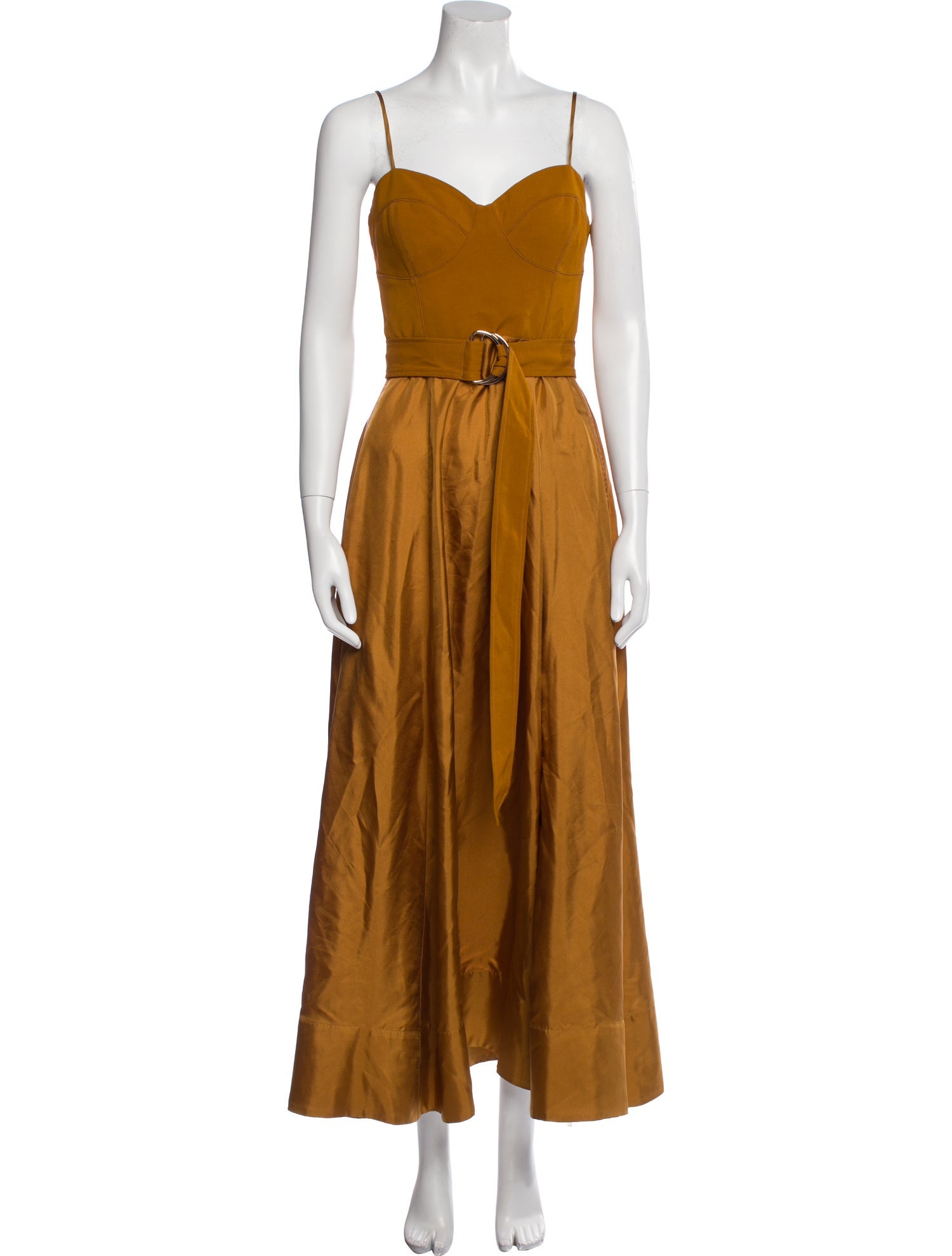 AMUR Square Neckline Long Dress