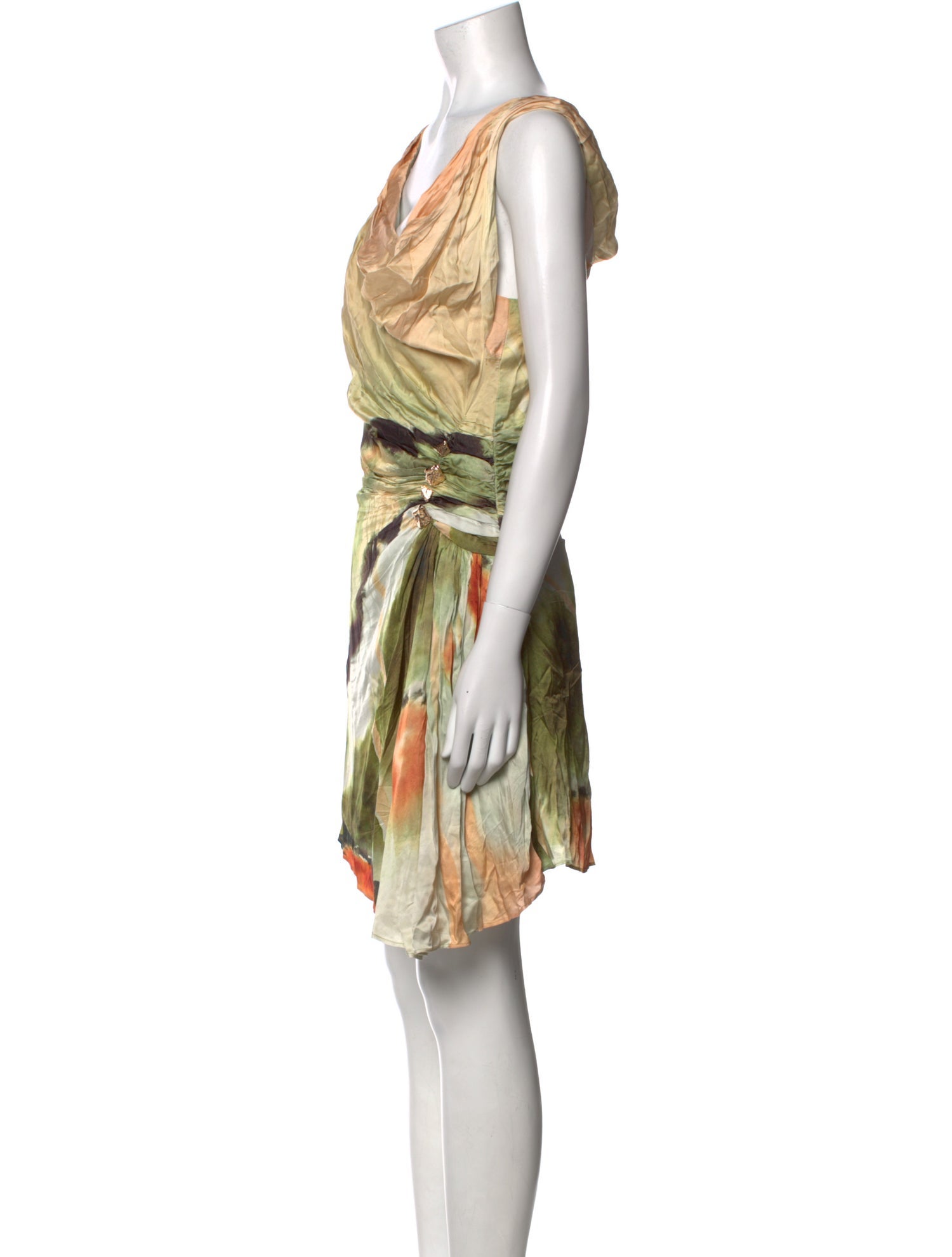 AMUR Printed Mini Dress