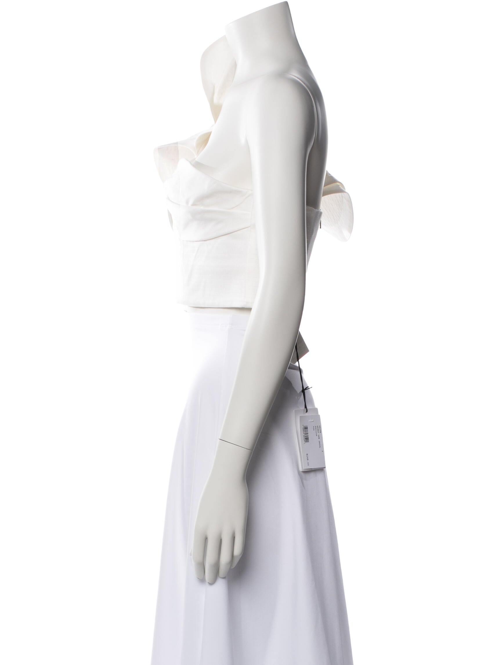 AMUR Strapless Crop Top w/ Tags