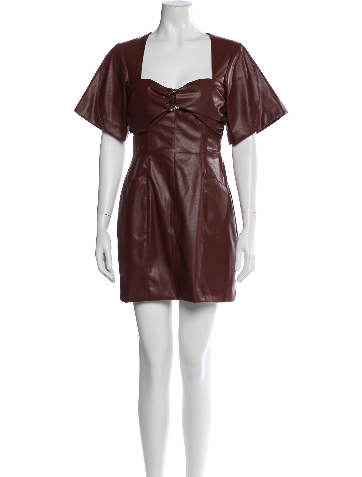 AMUR Square Neckline Mini Dress w/ Tags