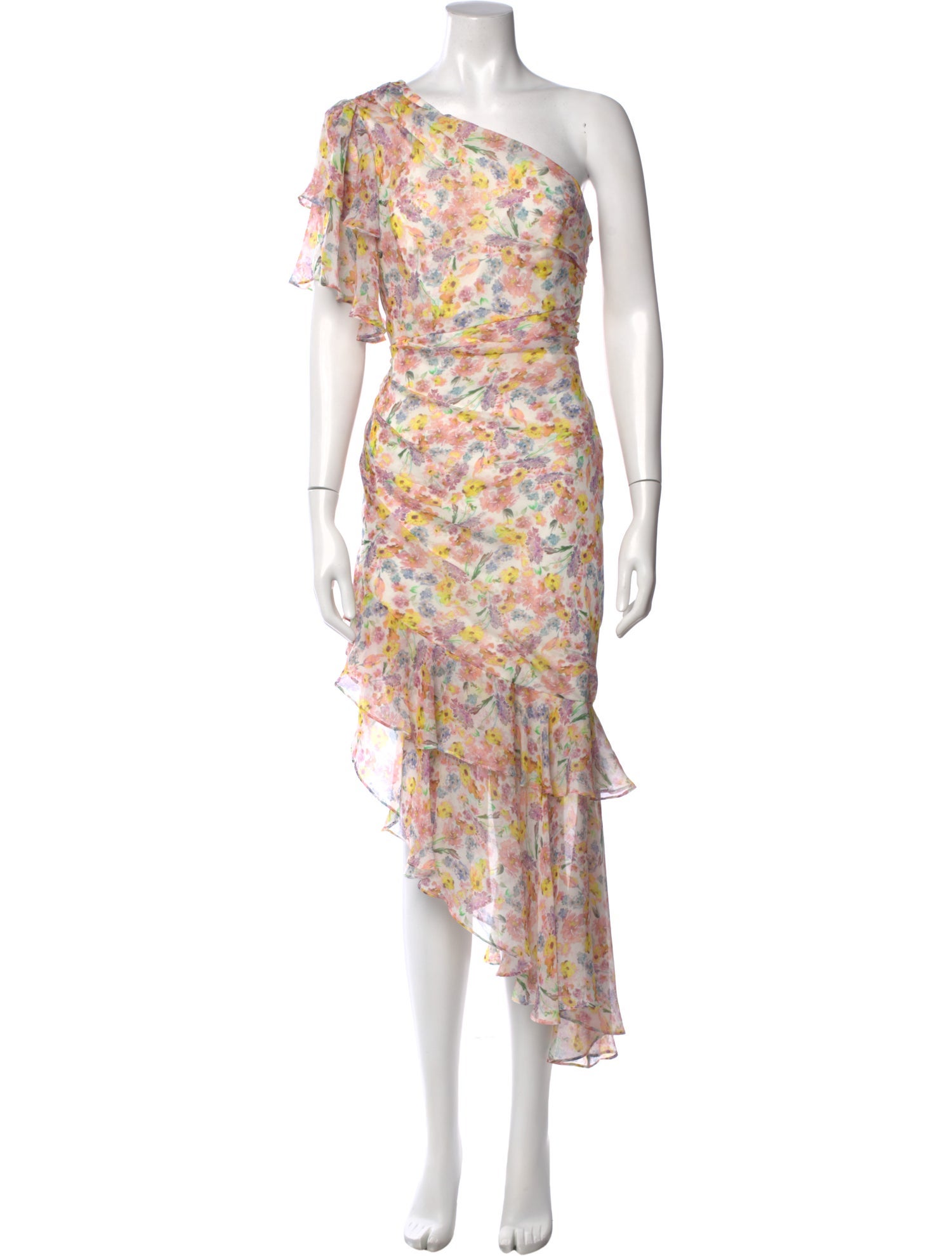 AMUR Silk Long Dress