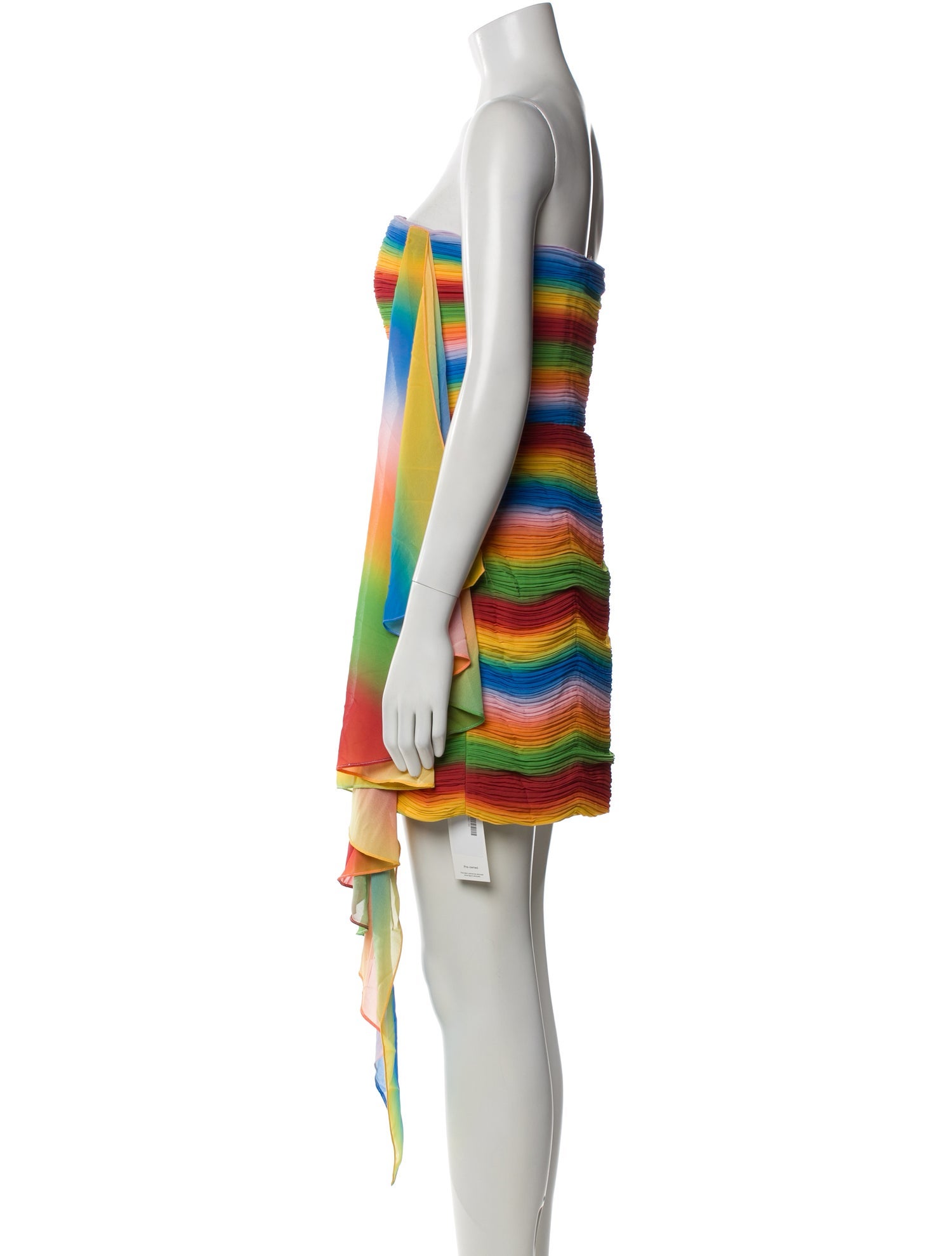 AMUR Striped Mini Dress