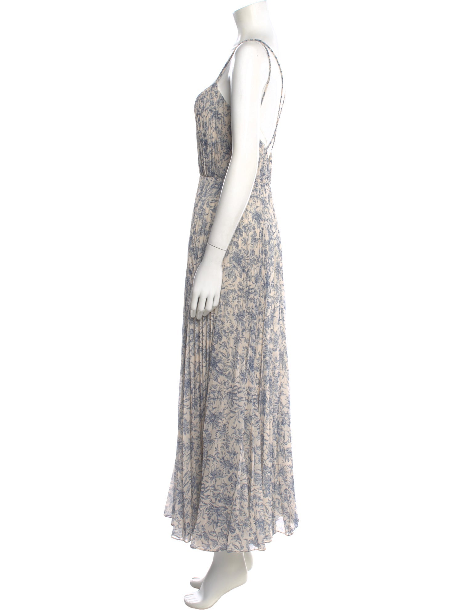 AMUR Printed Long Dress
