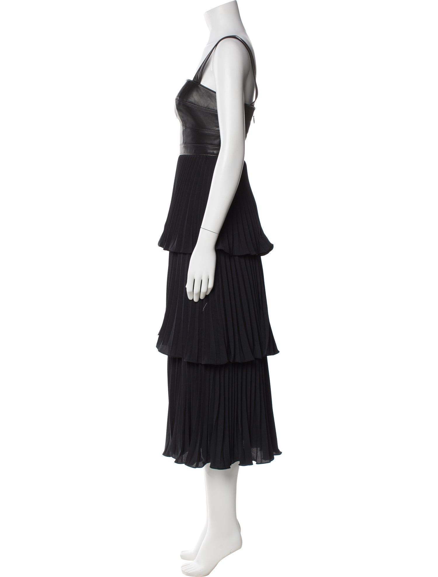 AMUR Square Neckline Long Dress