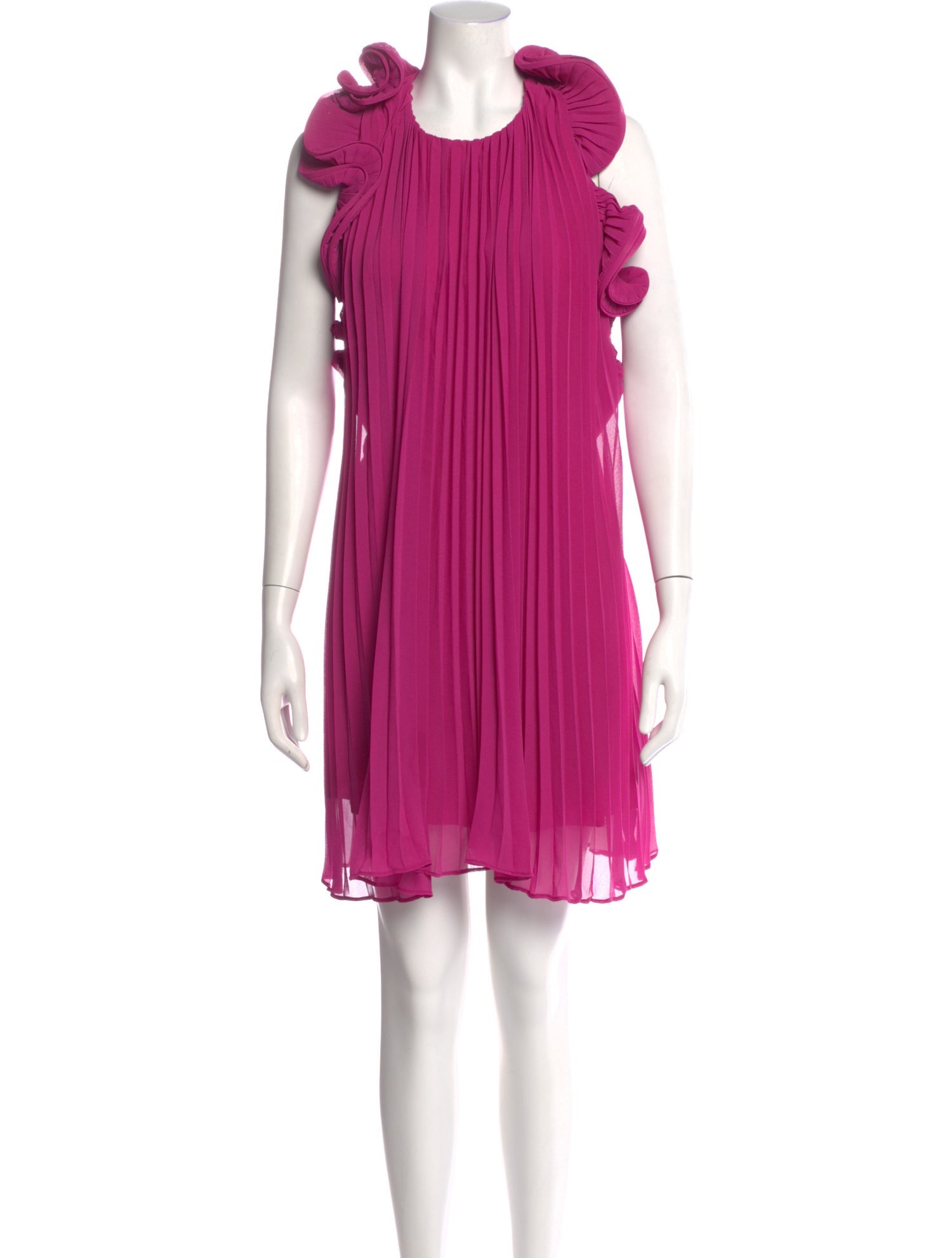 AMUR Crew Neck Mini Dress