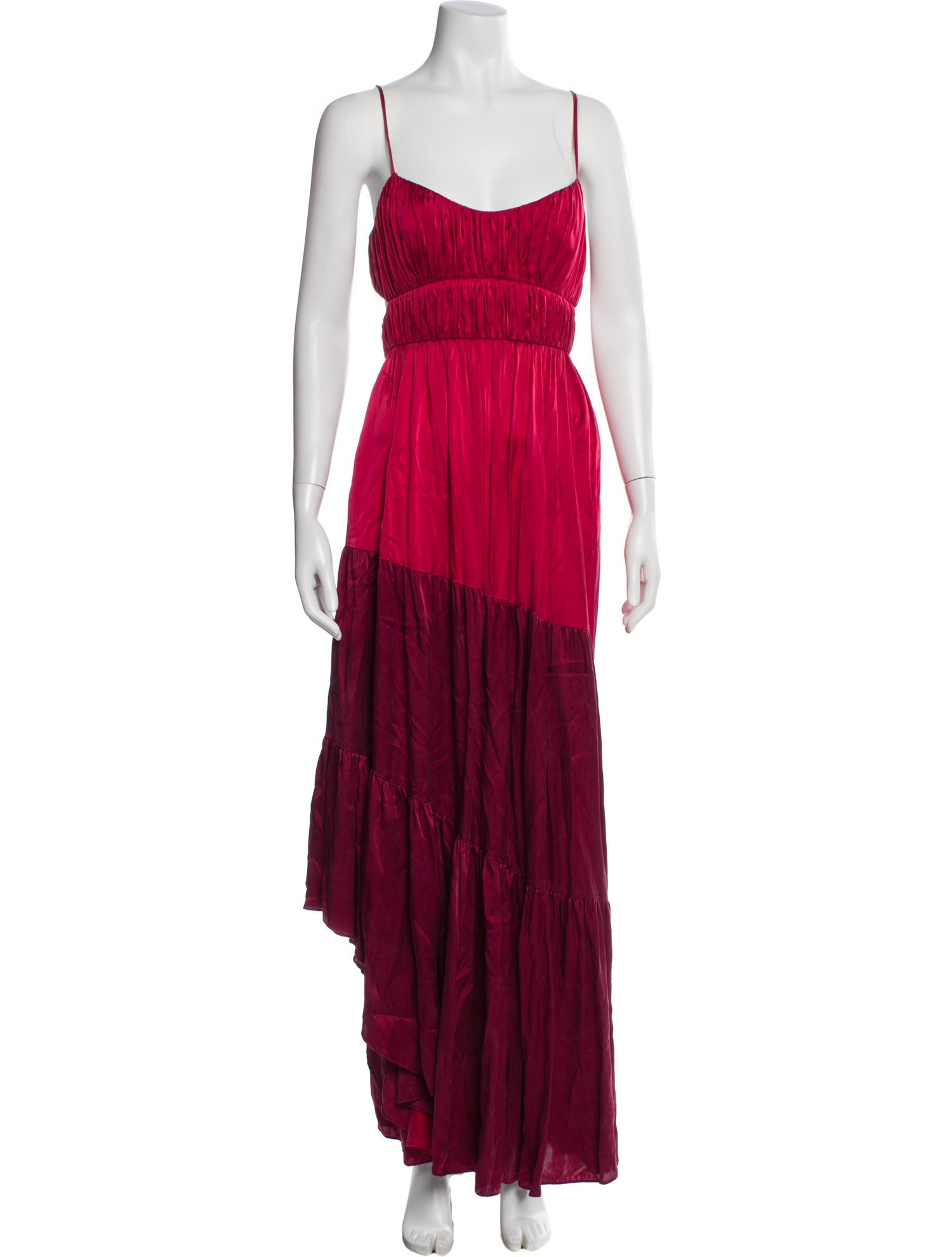 AMUR Silk Long Dress