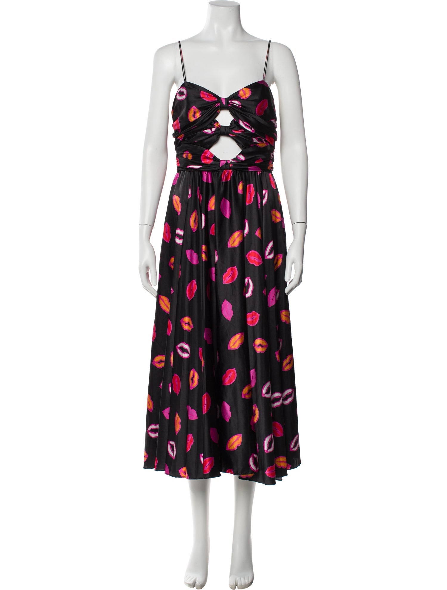 AMUR Printed Long Dress