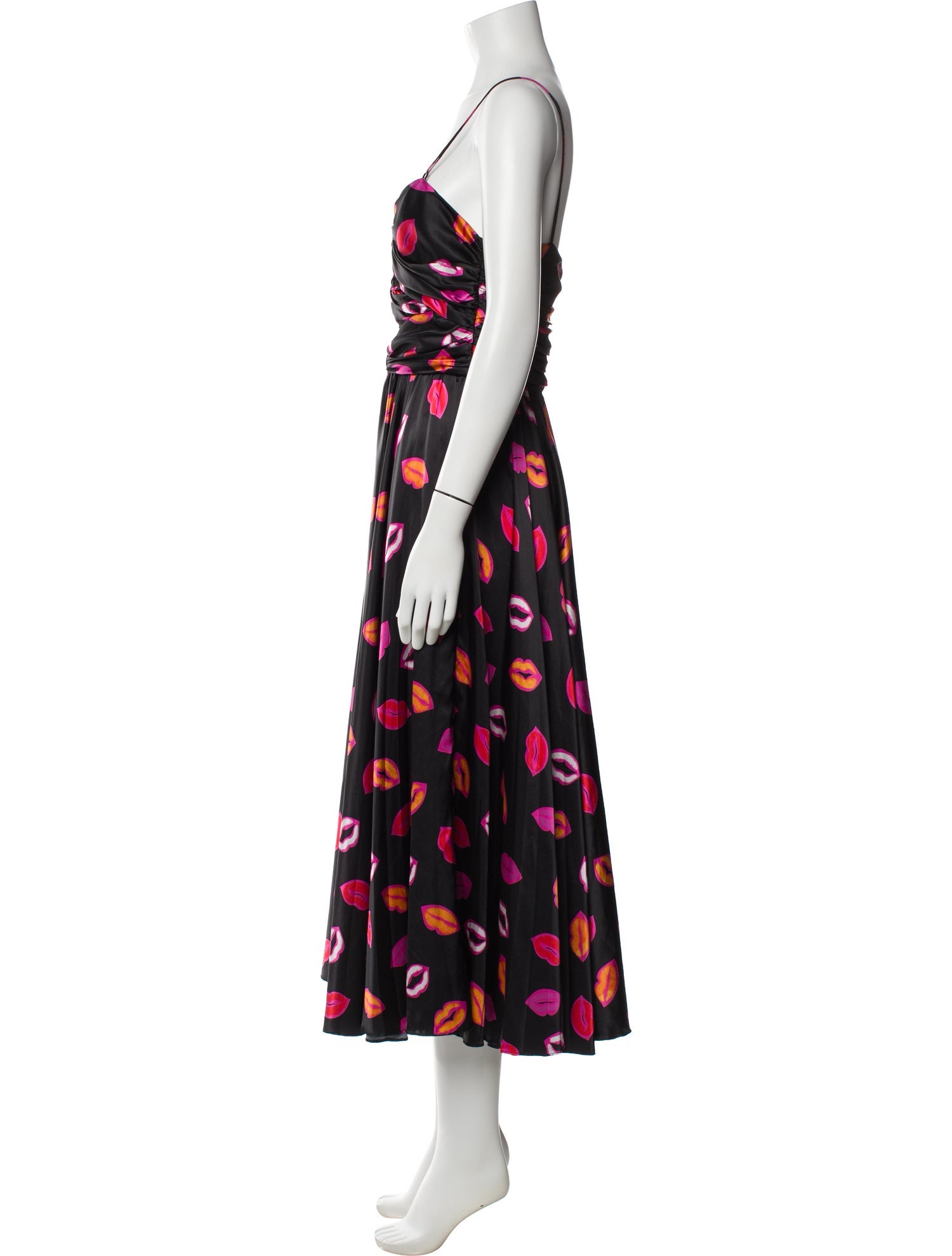 AMUR Printed Long Dress