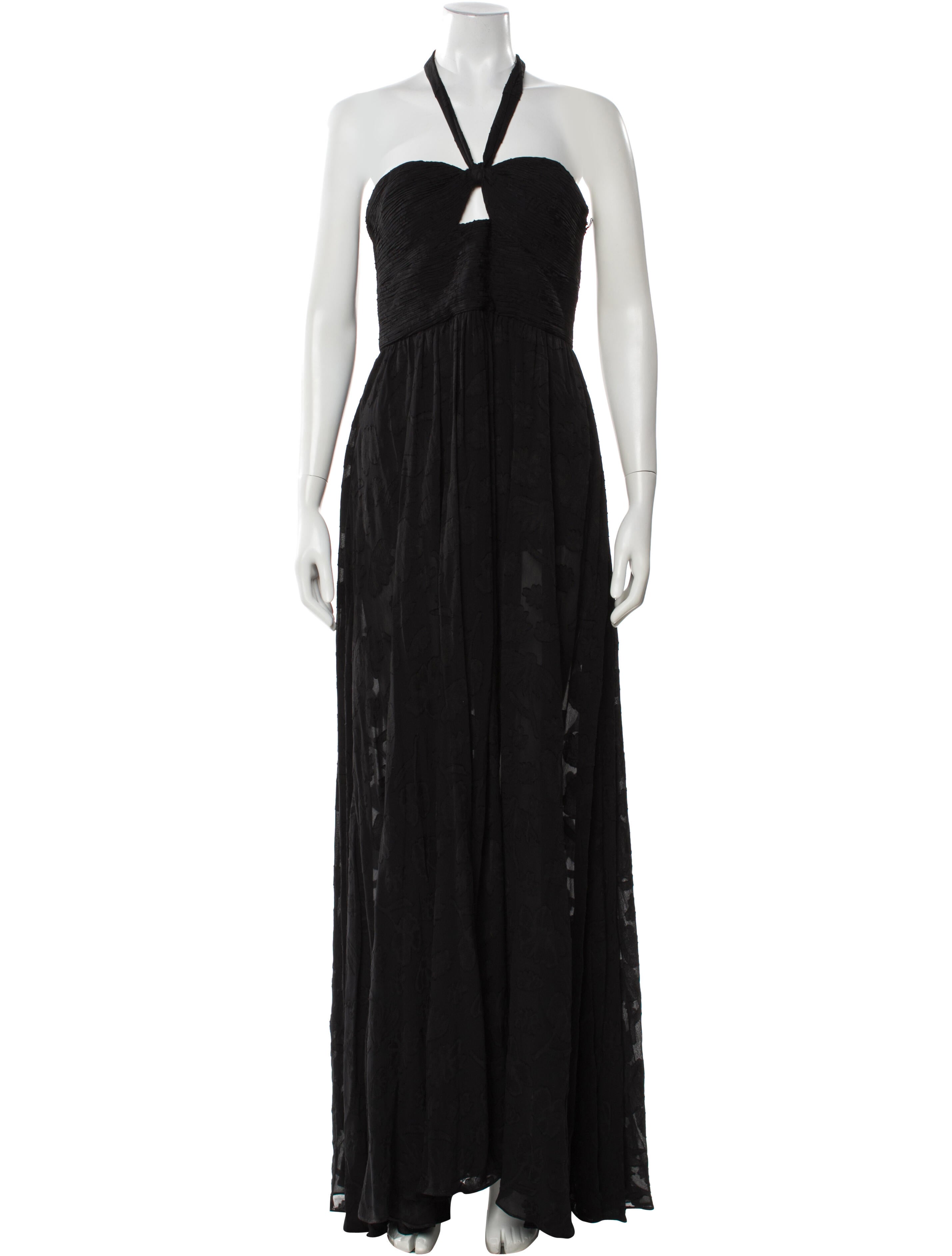 AMUR Halterneck Long Dress