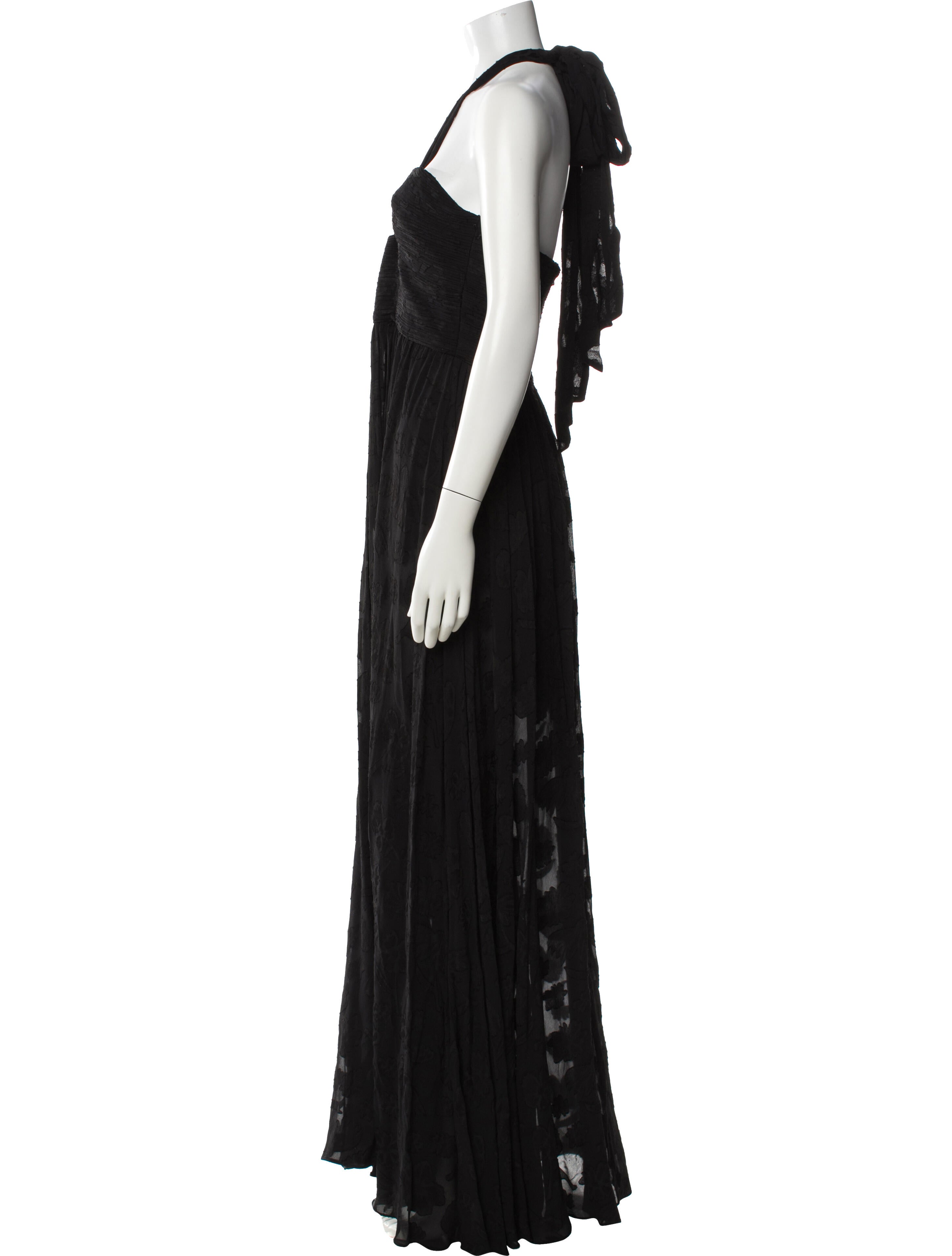 AMUR Halterneck Long Dress