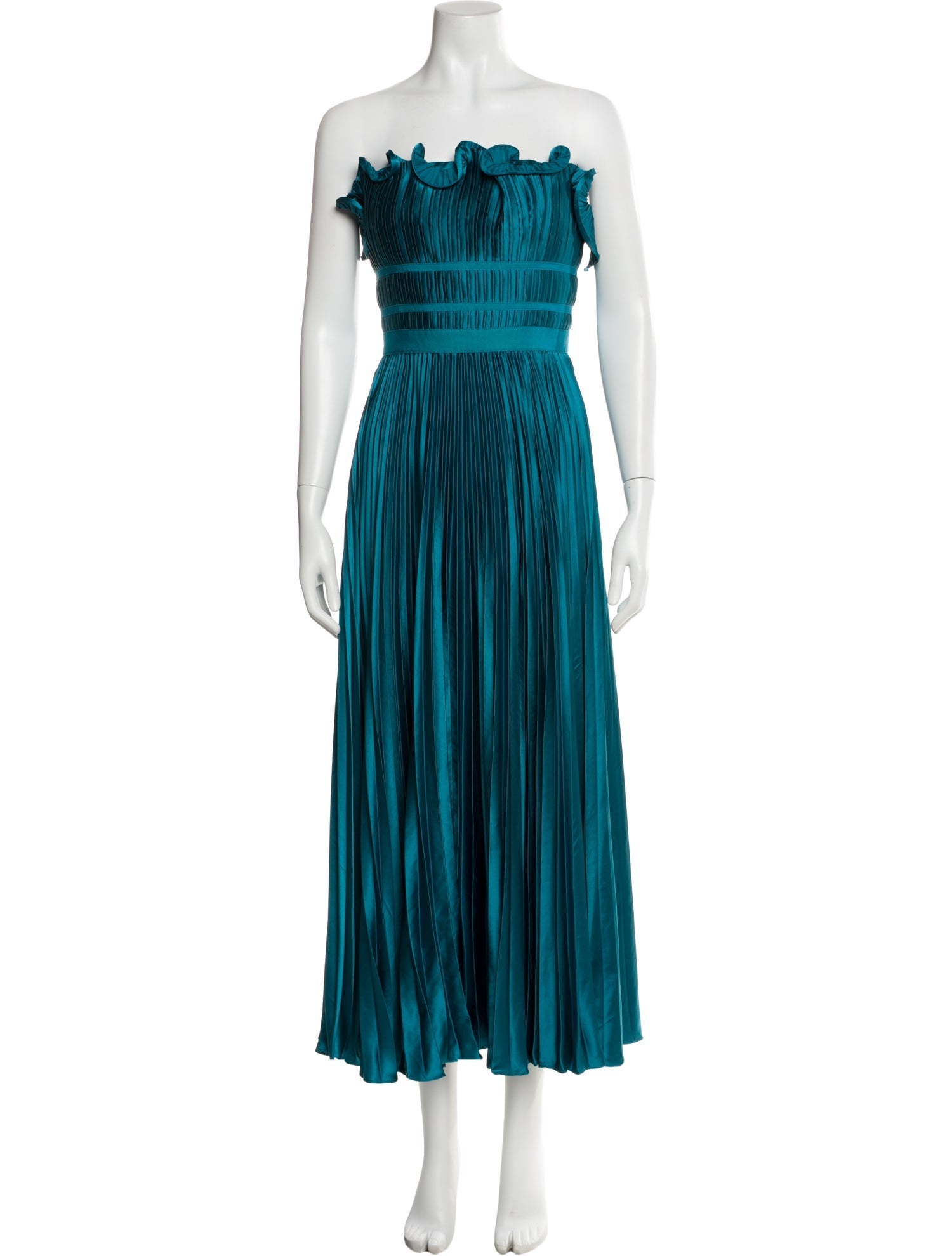 AMUR Strapless Midi Length Dress w/ Tags