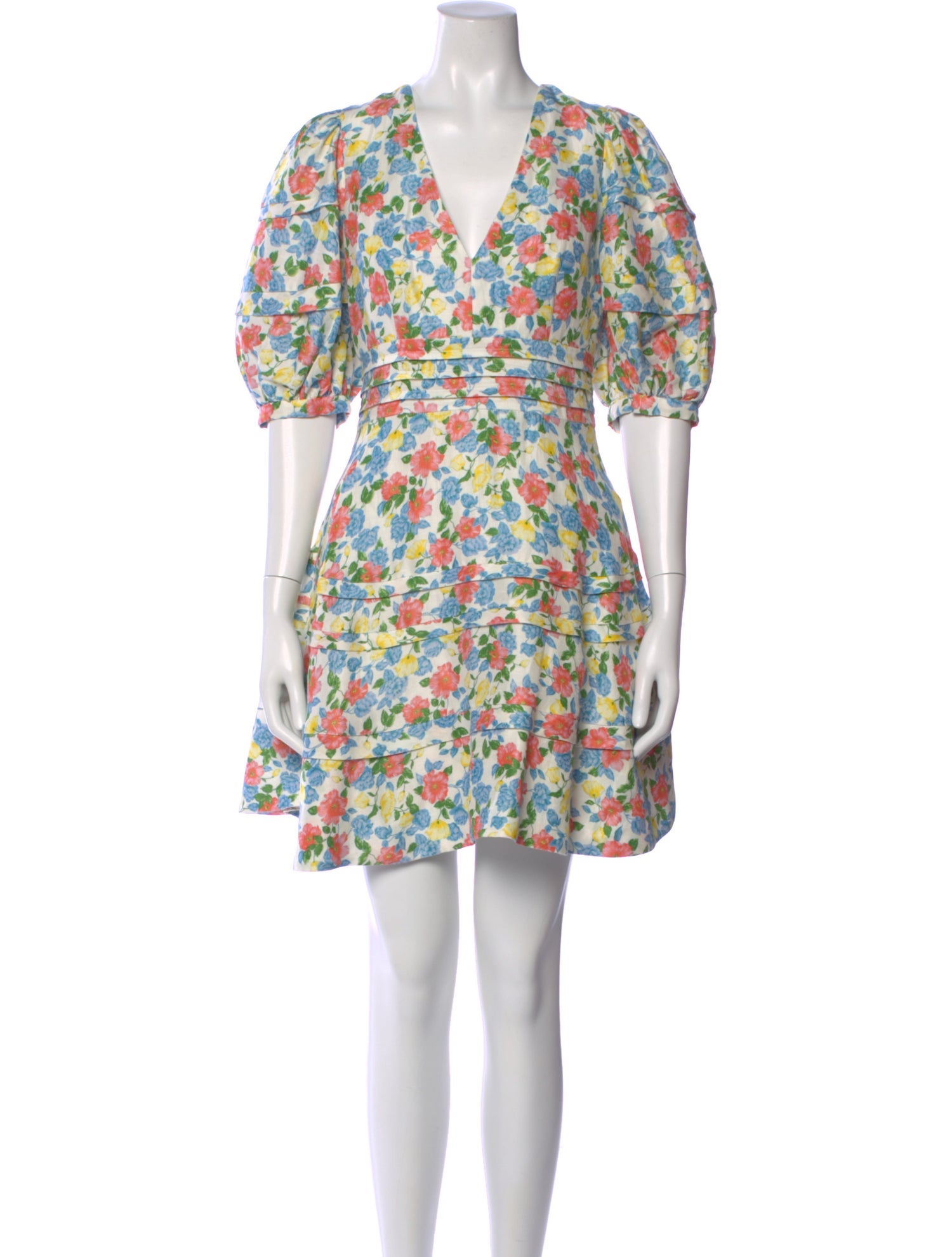 AMUR Linen Mini Dress