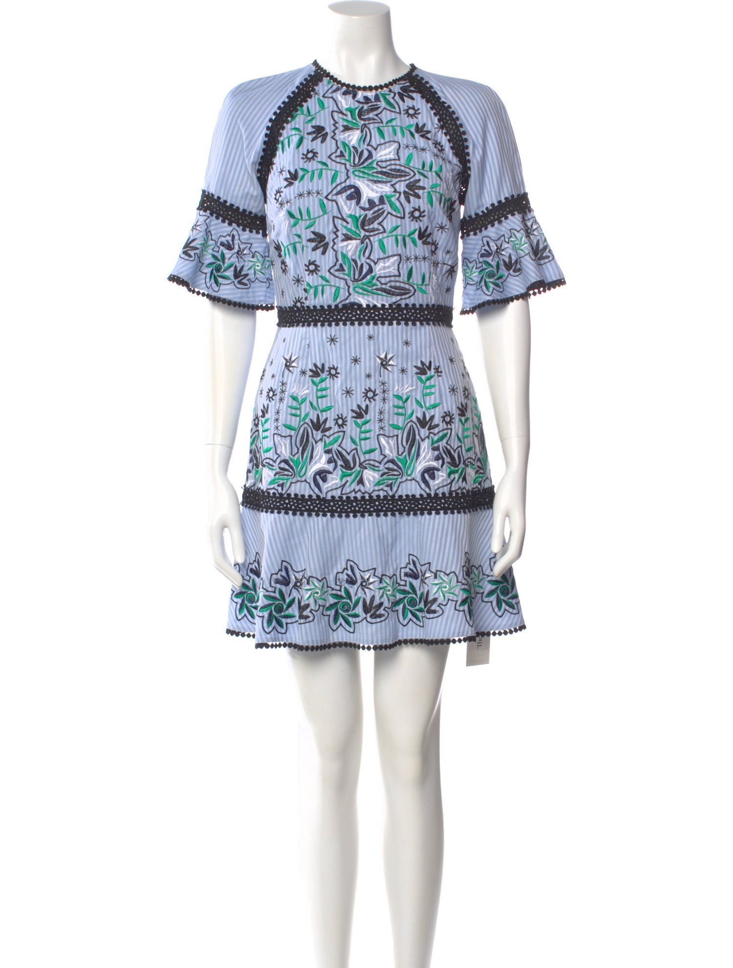AMUR Printed Mini Dress