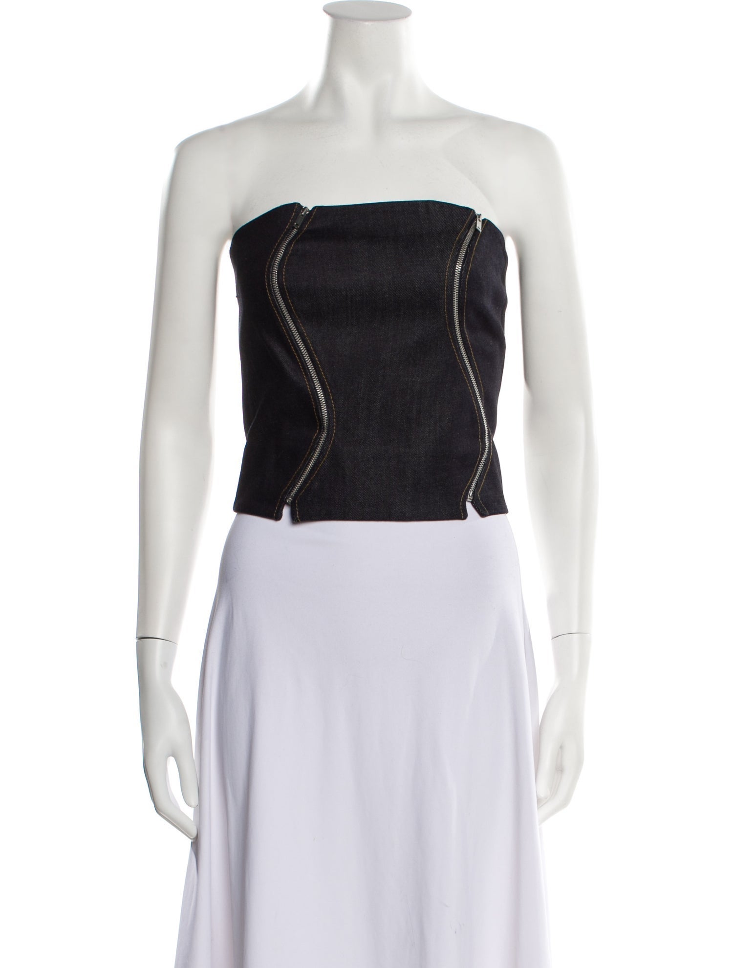 Aya Muse Strapless Crop Top w/ Tags