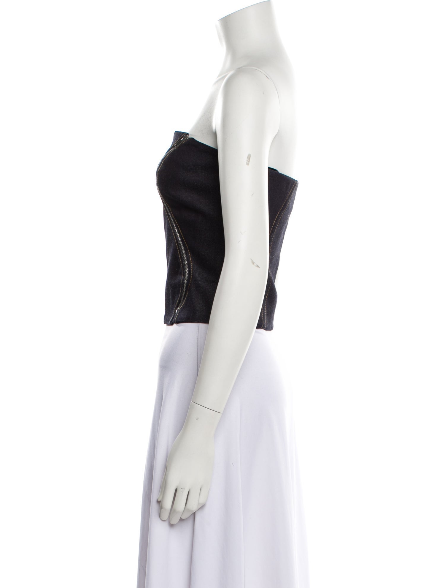 Aya Muse Strapless Crop Top w/ Tags
