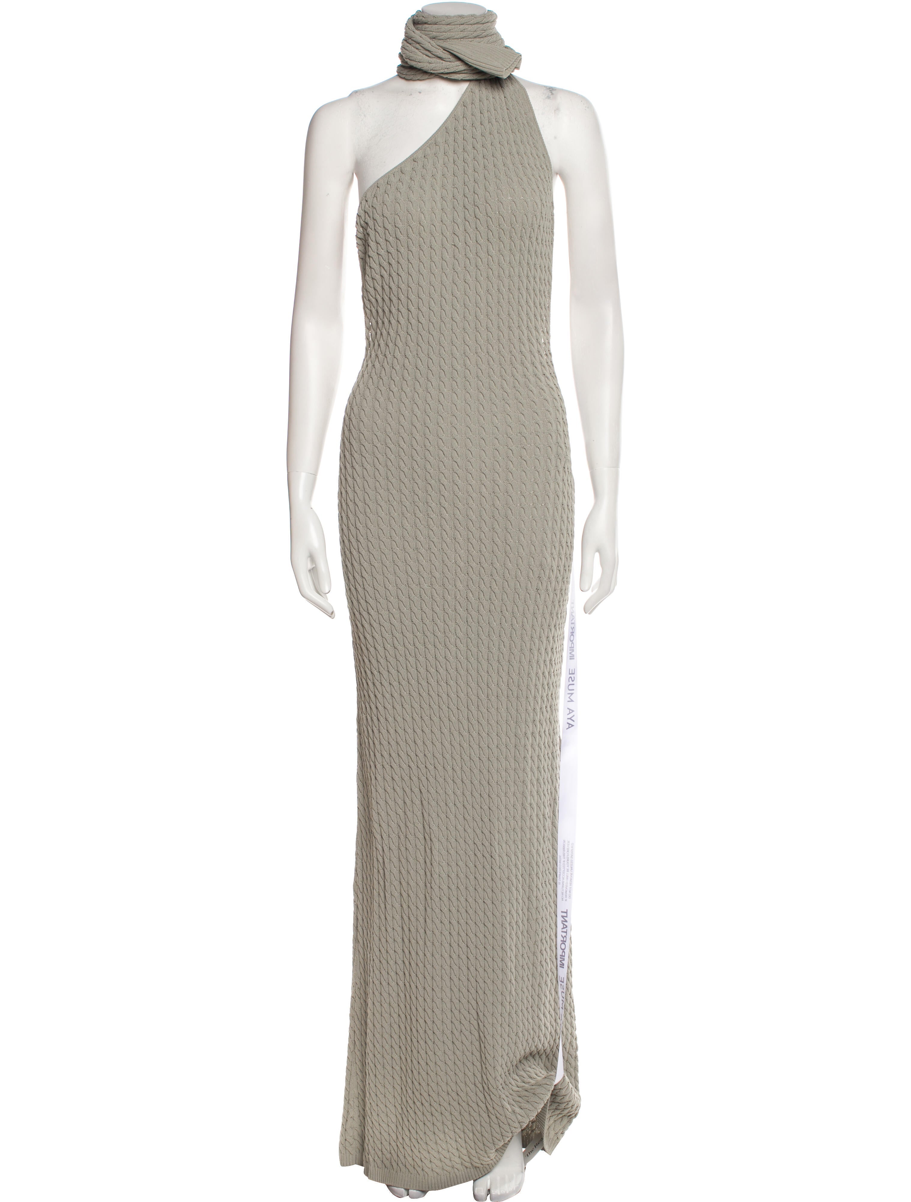 Aya Muse Turtleneck Long Dress