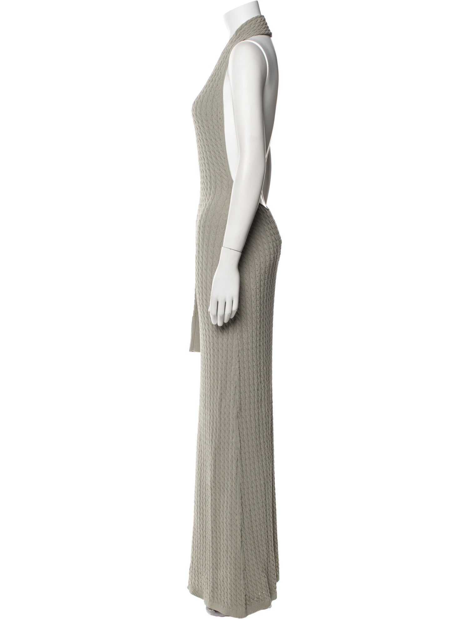 Aya Muse Halterneck Long Dress w/ Tags