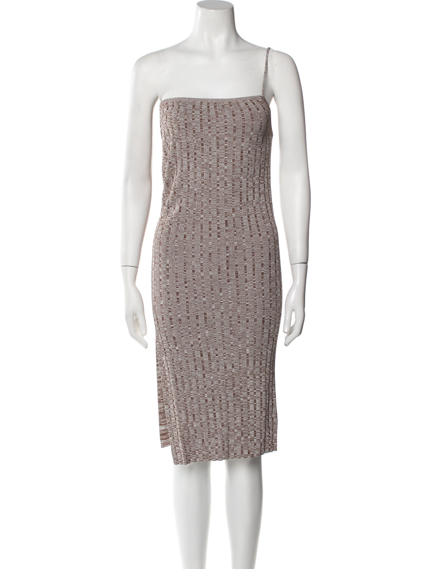 Aya Muse Square Neckline Midi Length Dress