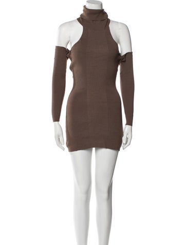 Aya Muse Dresses Turtleneck Mini Dress XS
