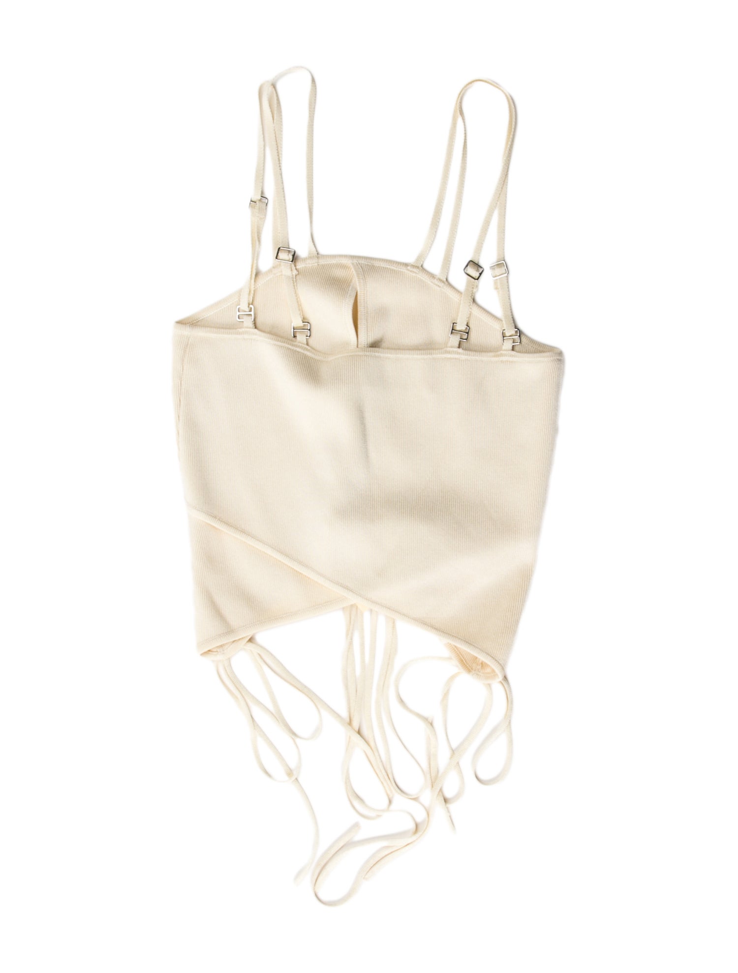 Aya Muse One-Shoulder Sleeveless Crop Top