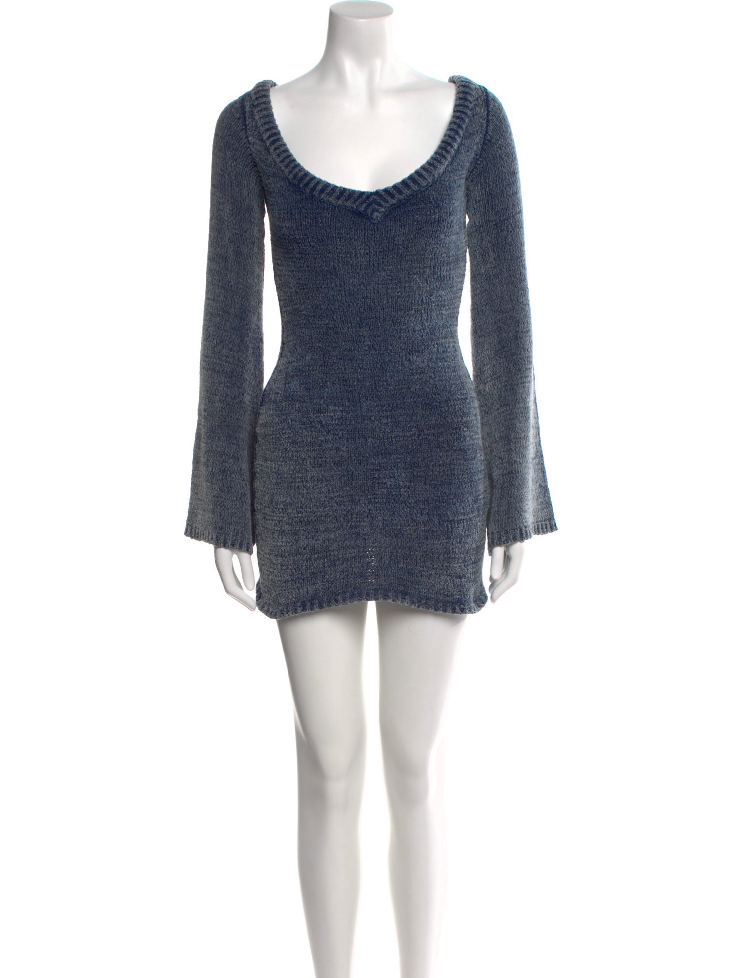 Aya Muse Scoop Neck Mini Dress w/ Tags
