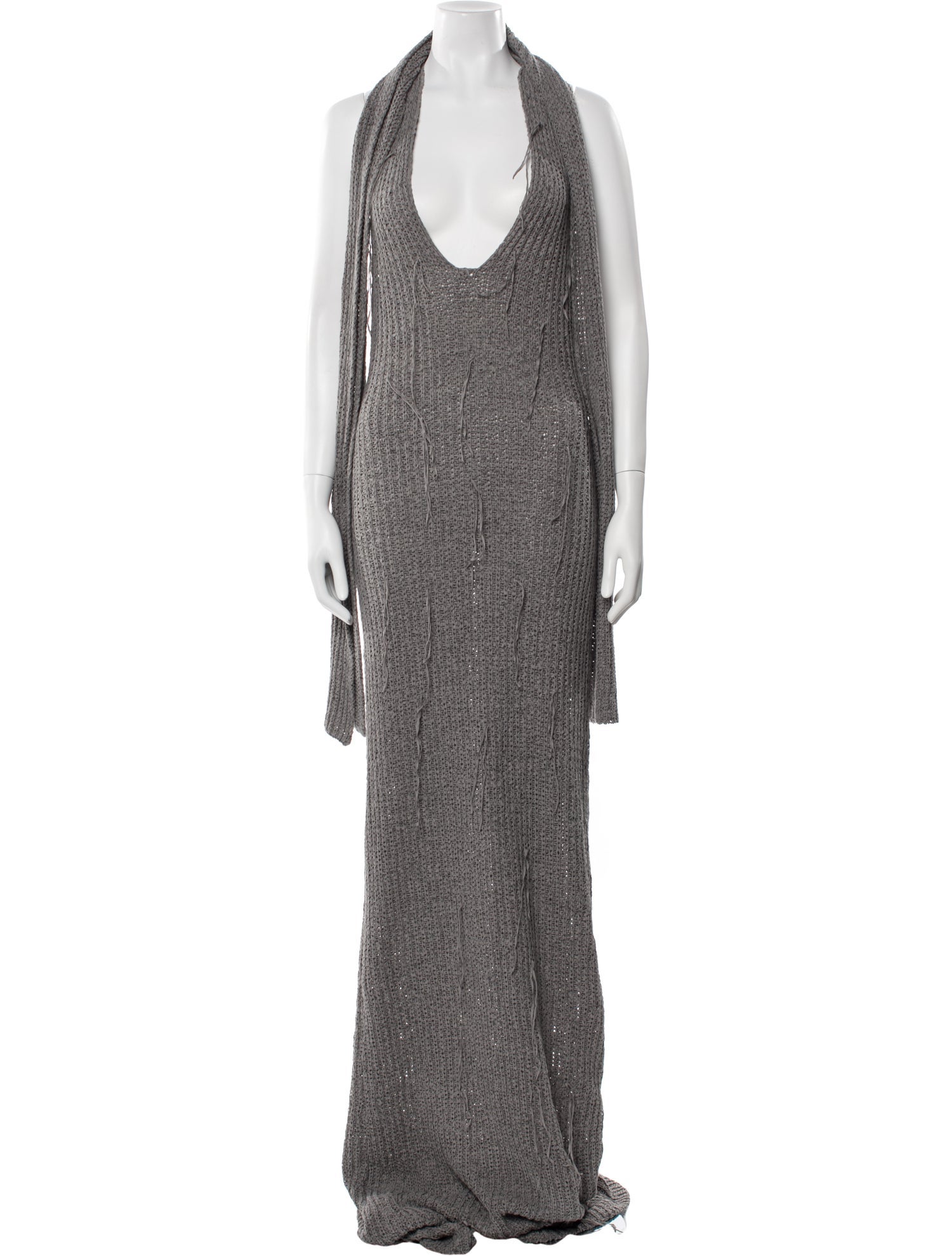 Aya Muse Scoop Neck Long Dress w/ Tags