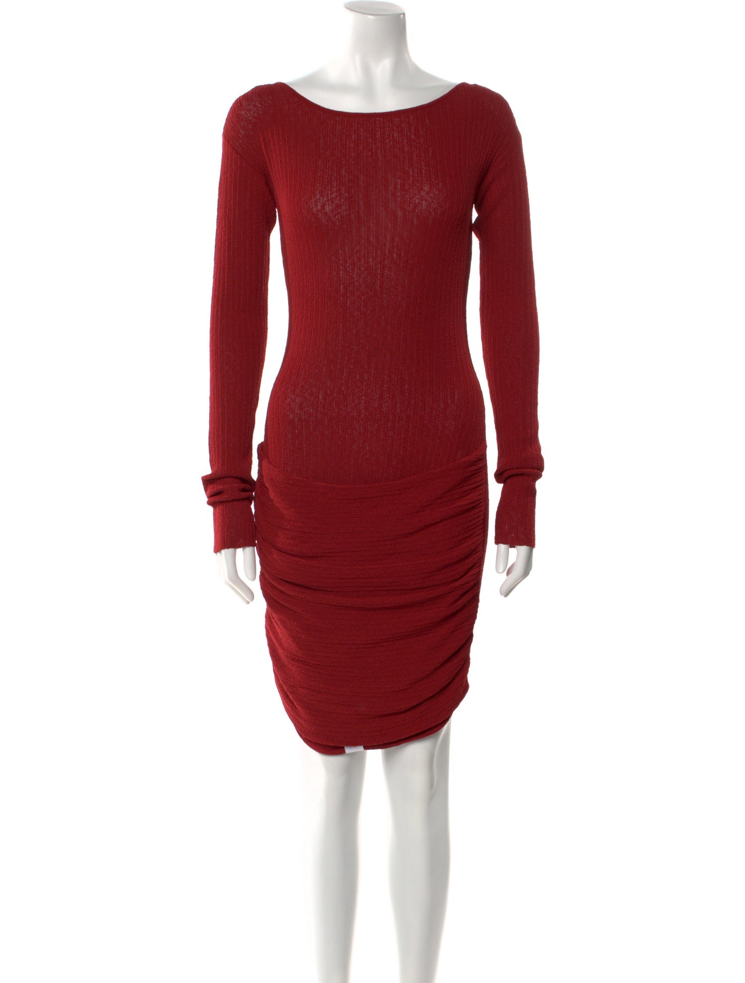 Aya Muse Bateau Neckline Mini Dress w/ Tags