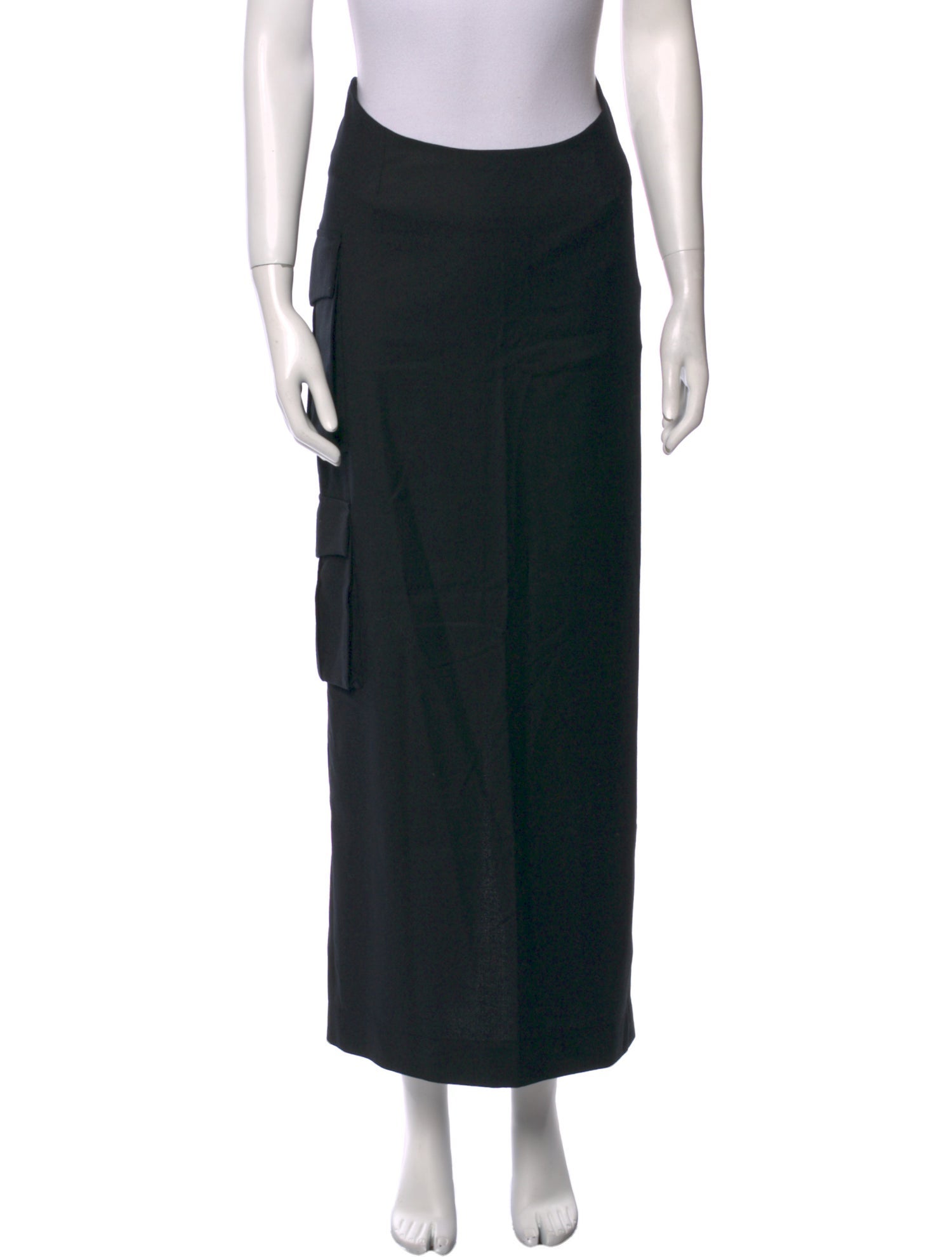 Aya Muse Wool Midi Length Skirt