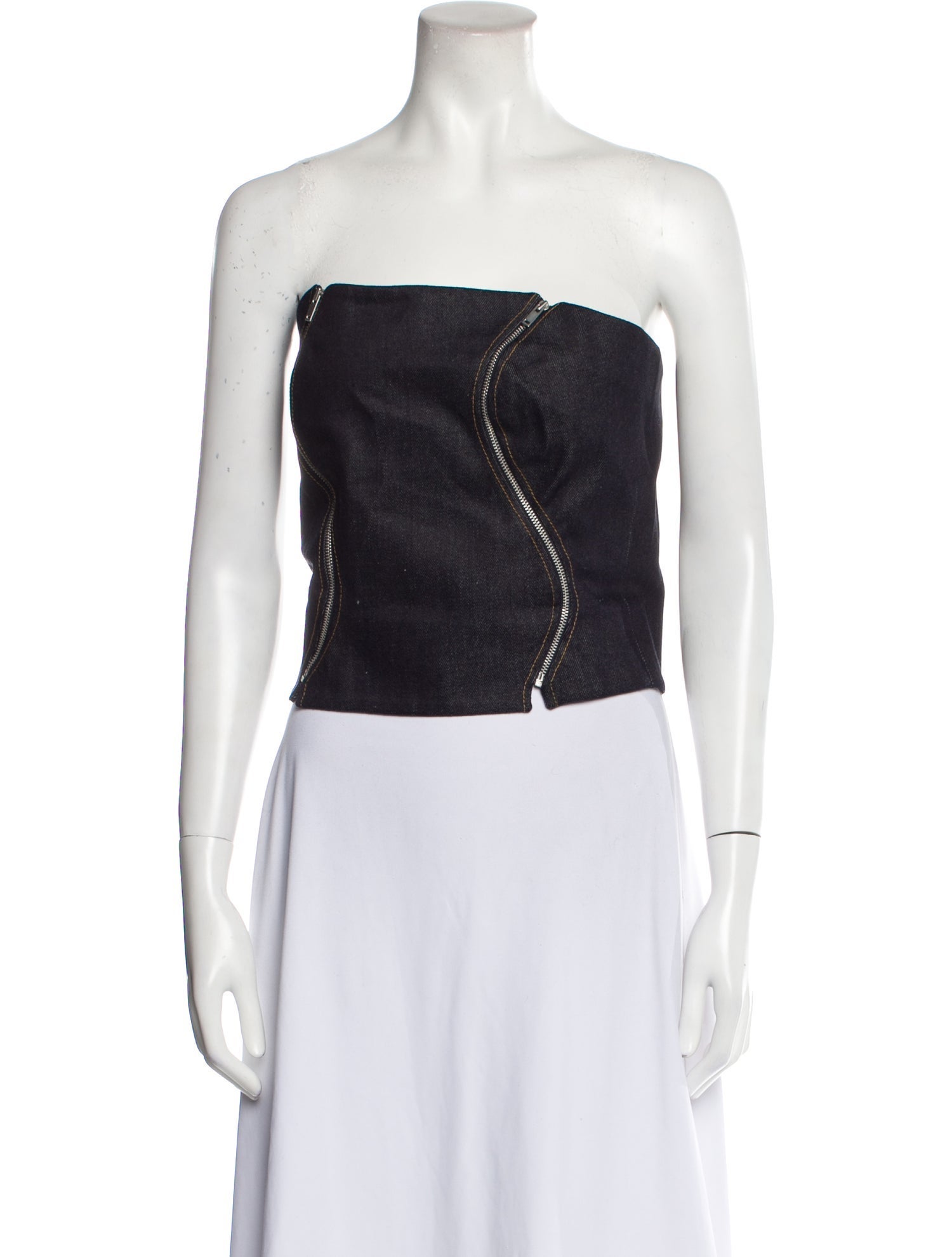 Aya Muse Strapless Crop Top w/ Tags