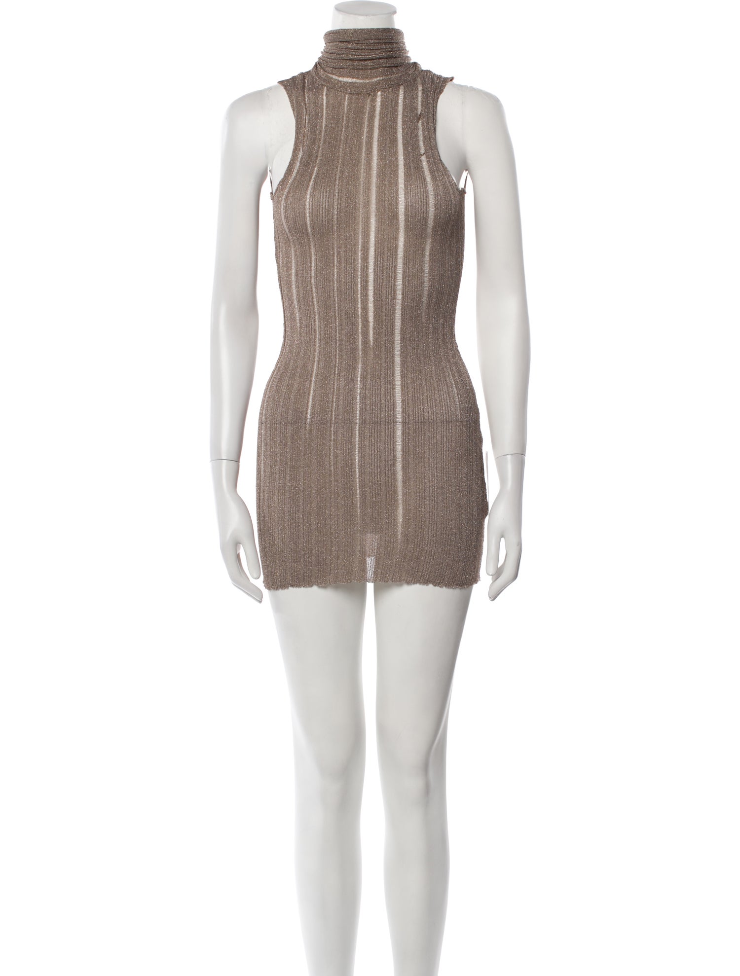 Aya Muse Turtleneck Mini Dress w/ Tags