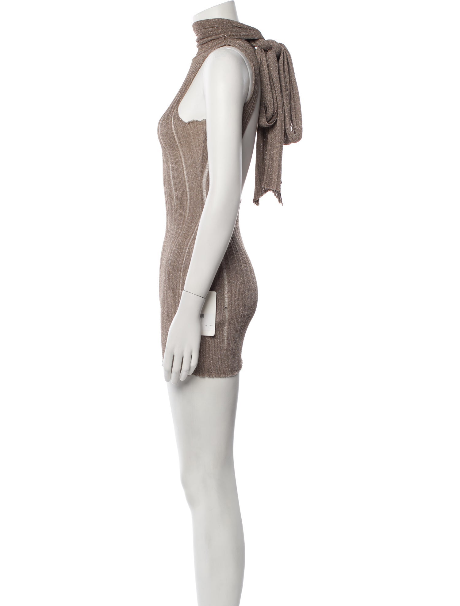 Aya Muse Turtleneck Mini Dress w/ Tags