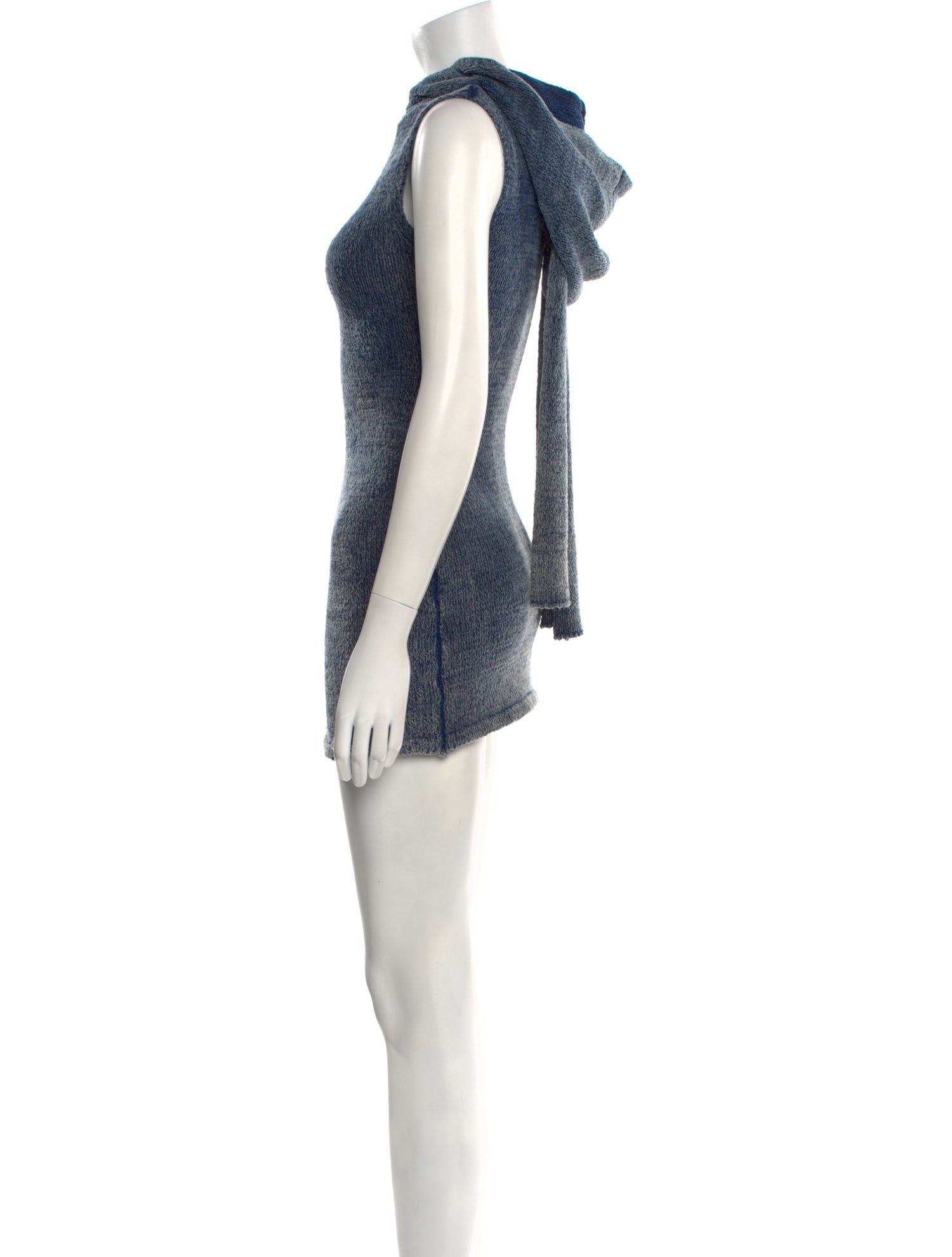 Aya Muse Mock Neck Mini Dress