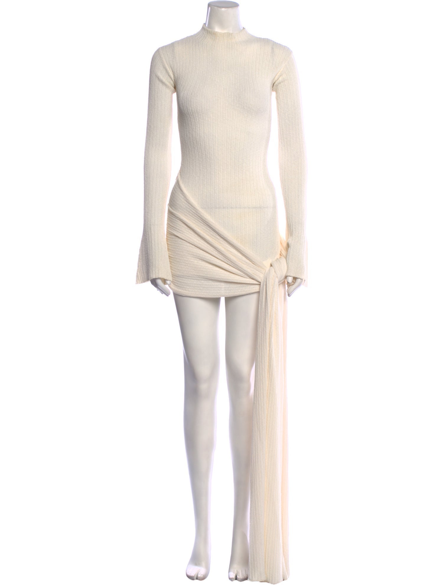 Aya Muse Mock Neck Mini Dress