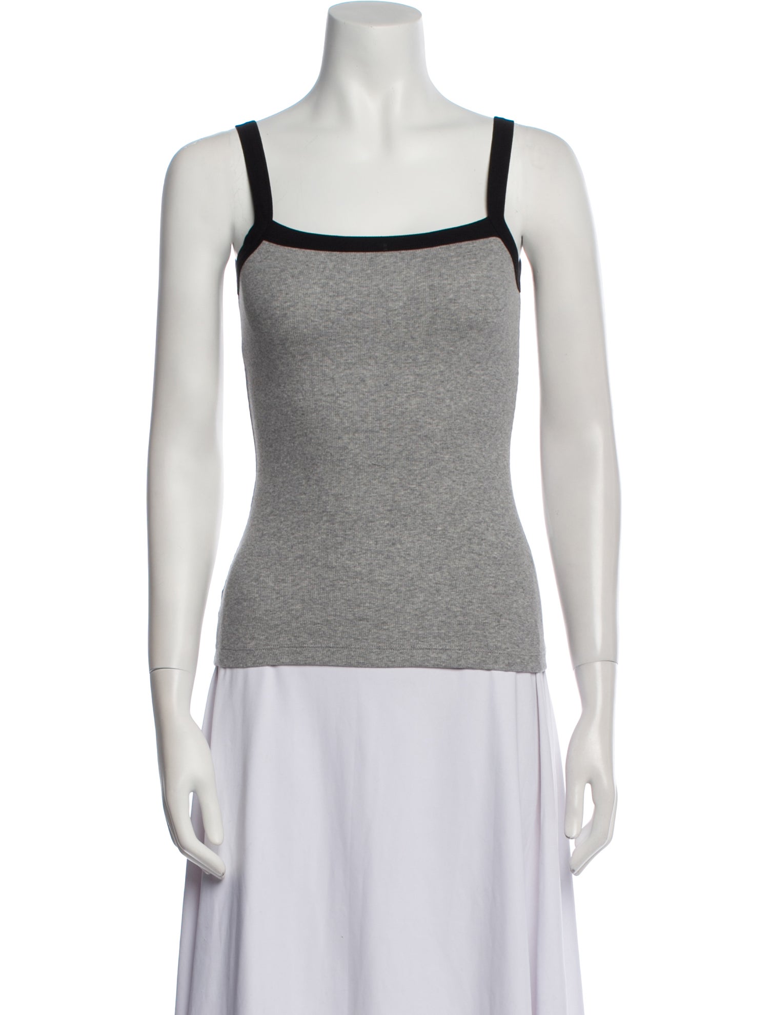 Aya Muse Square Neckline Sleeveless Top