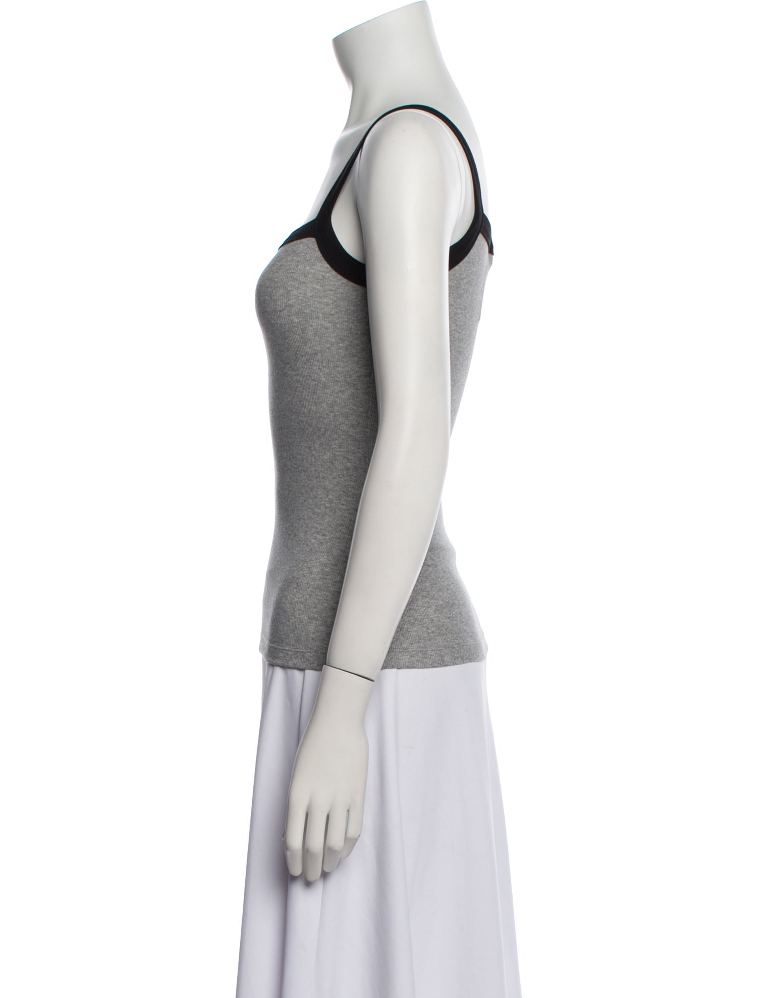 Aya Muse Square Neckline Sleeveless Top