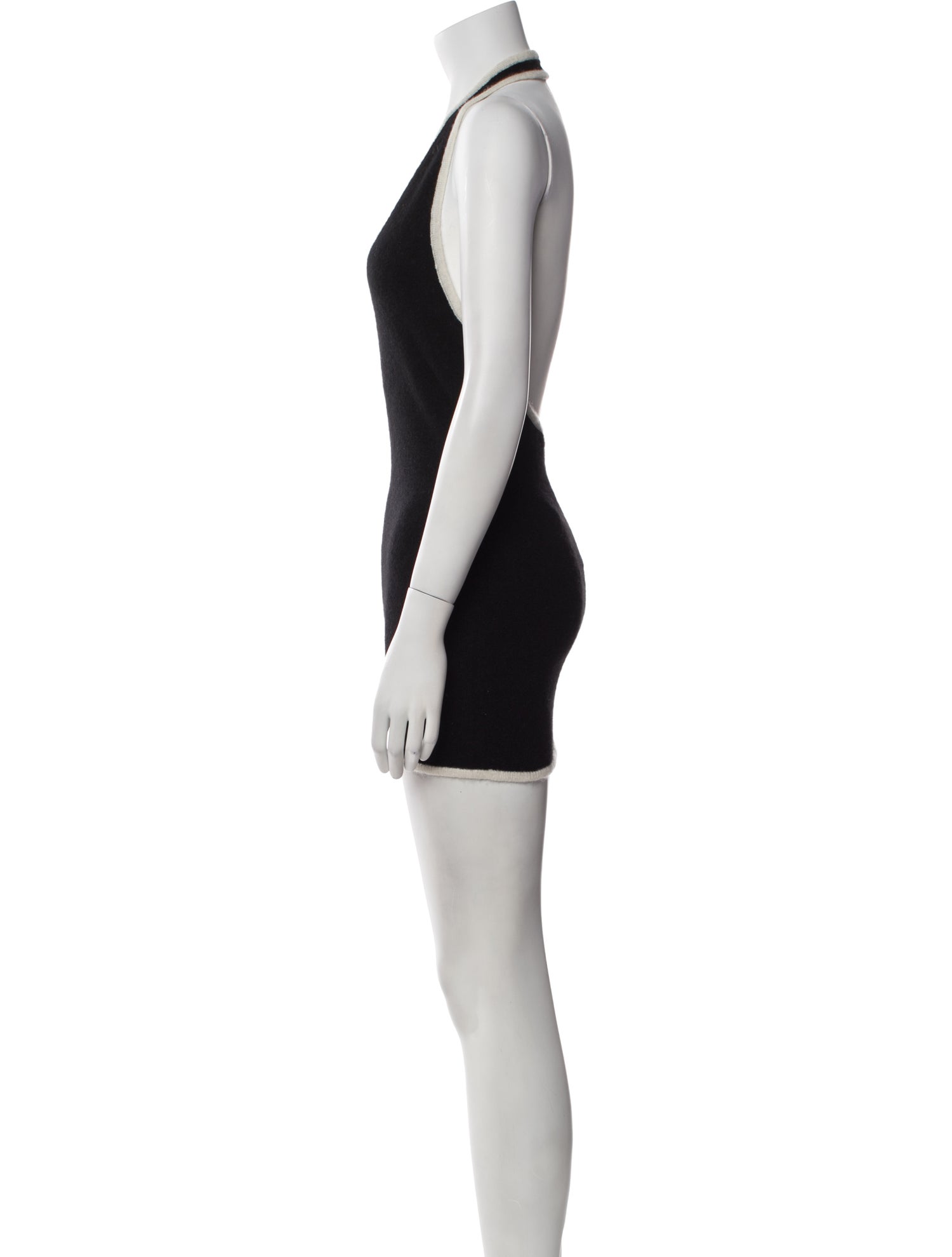 Aya Muse Halterneck Mini Dress w/ Tags