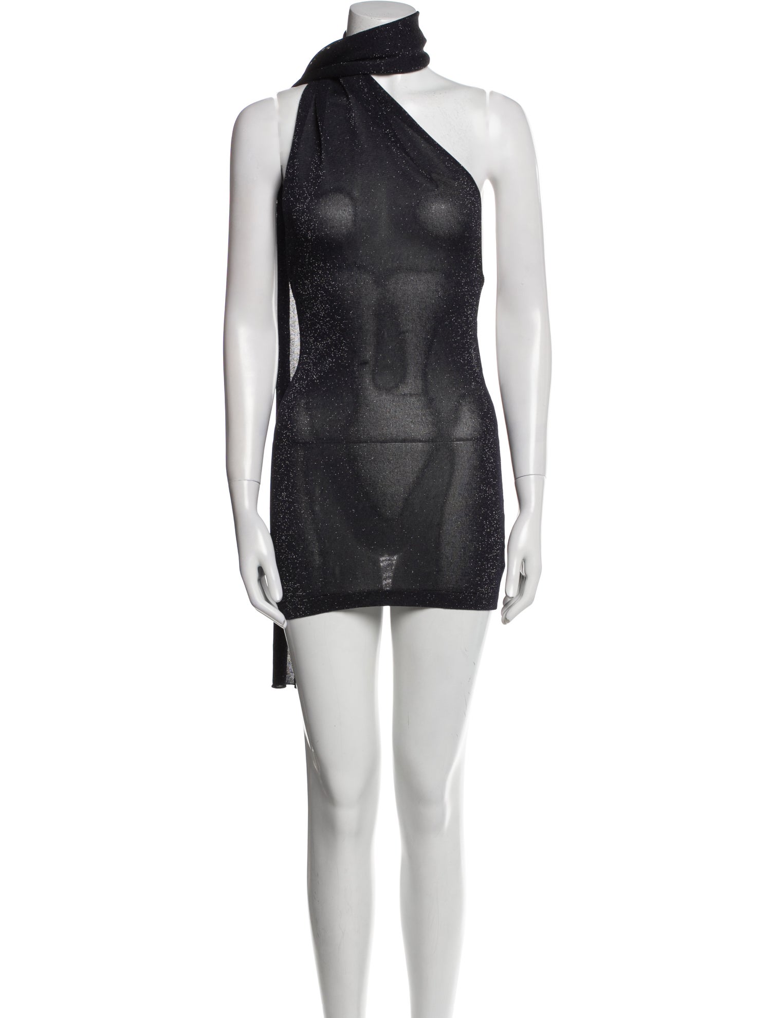 Aya Muse One-Shoulder Mini Dress