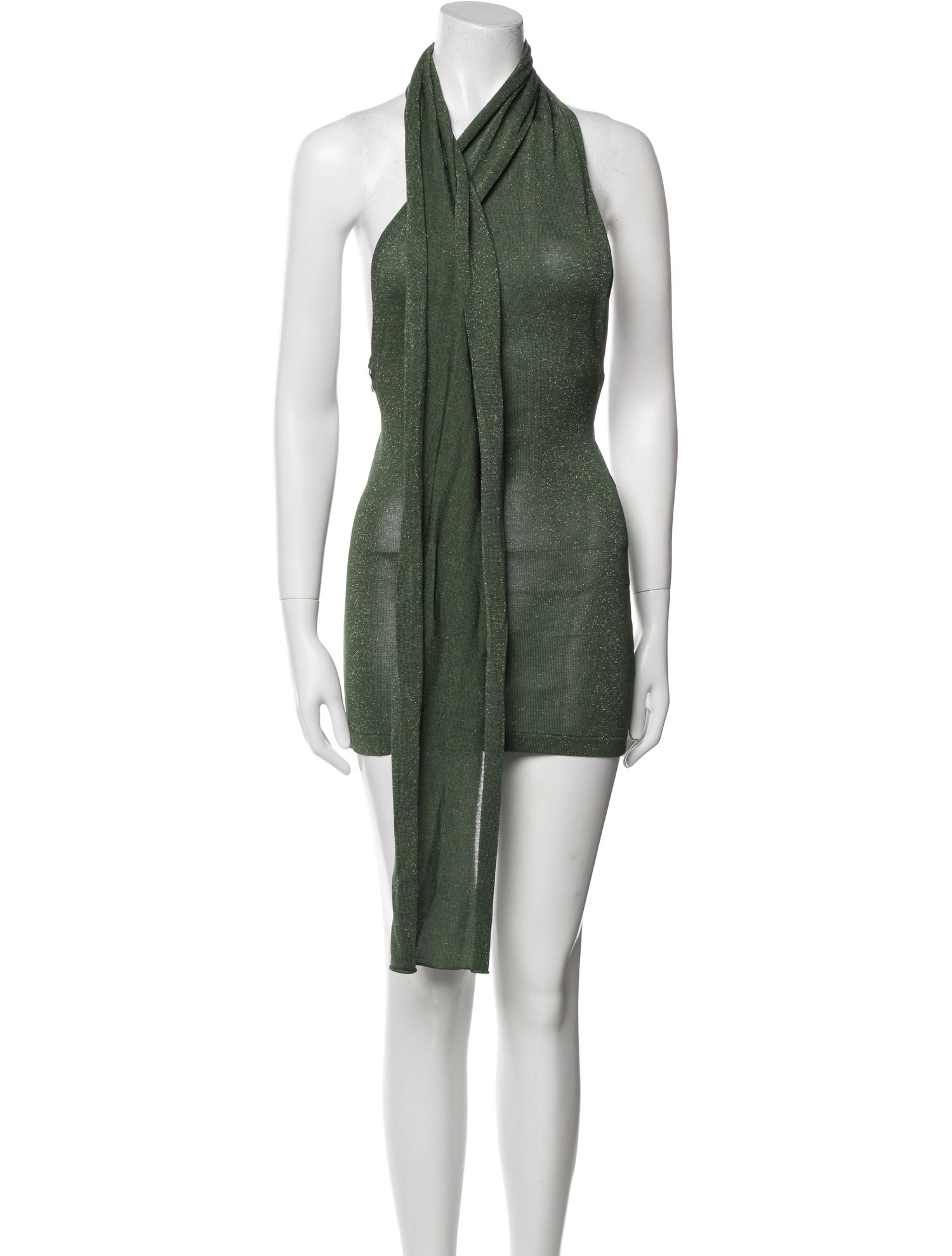 Aya Muse Halterneck Long Dress