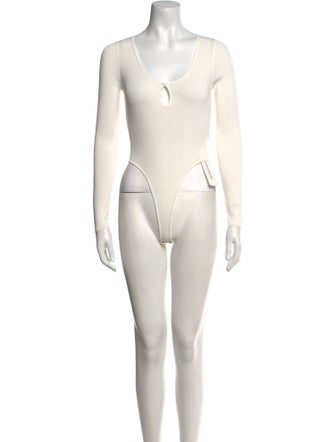 Aya Muse V-Neck Long Sleeve Bodysuit