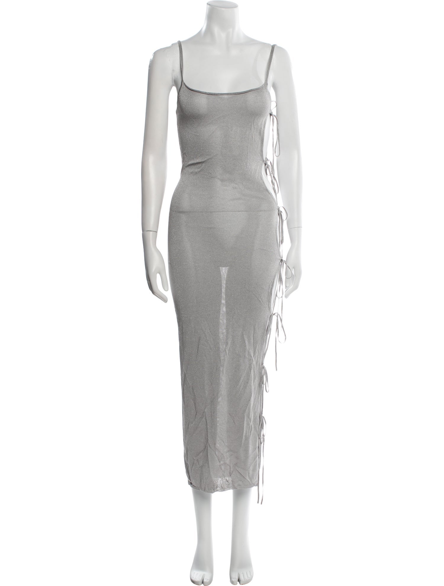 Aya Muse Nylon Long Dress