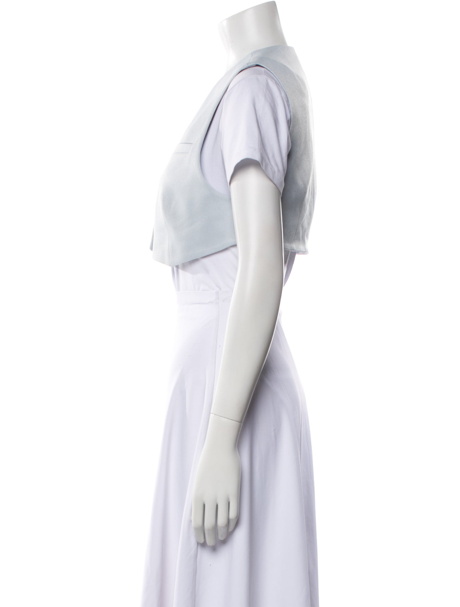 Aya Muse V-Neck Short Sleeve Crop Top w/ Tags