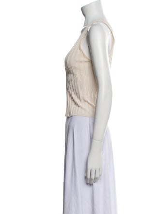 Aya Muse V-Neck Sleeveless Crop Top