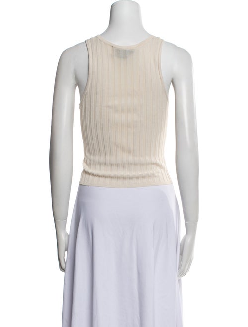 Aya Muse V-Neck Sleeveless Crop Top