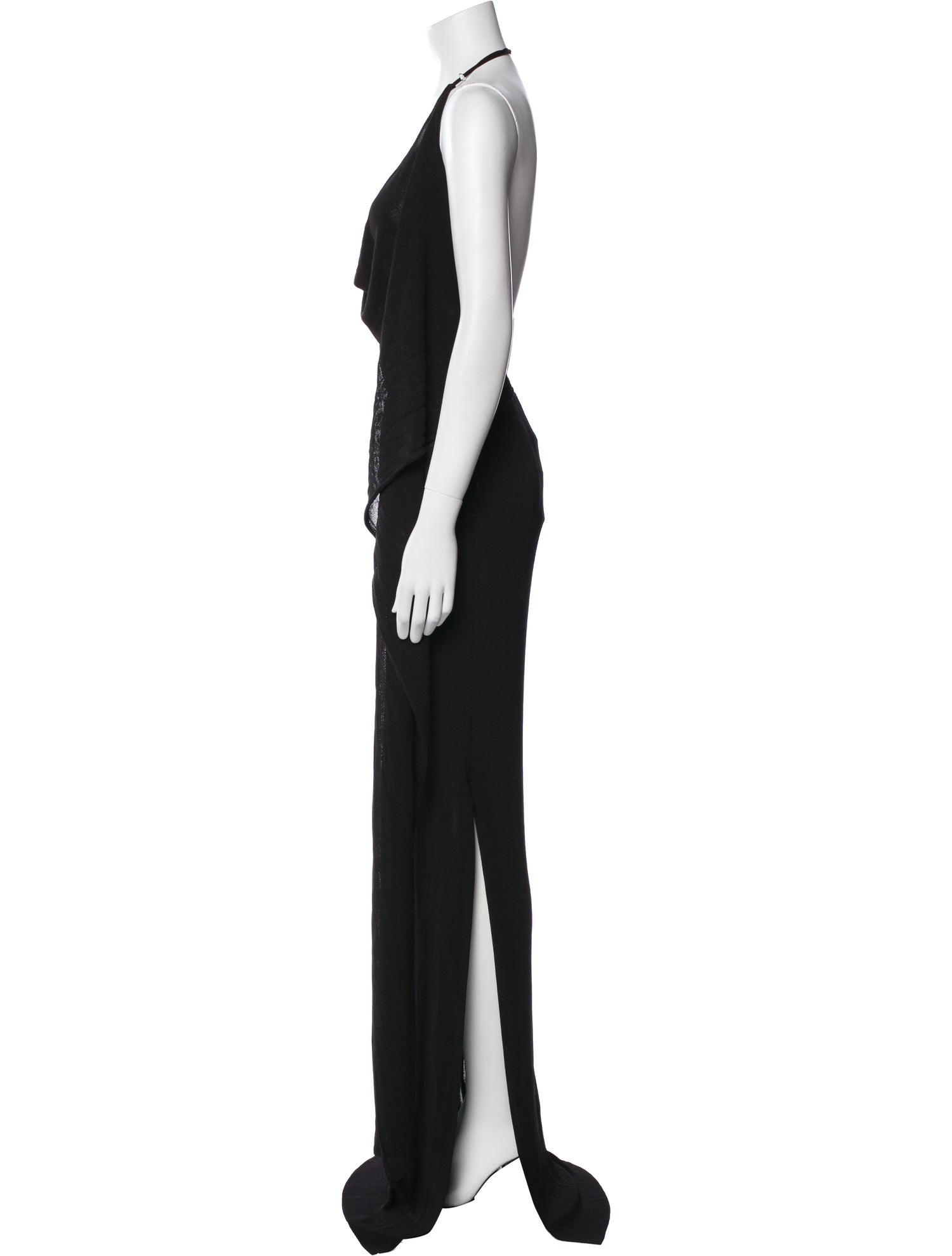 Aya Muse Cowl Neck Long Dress w/ Tags
