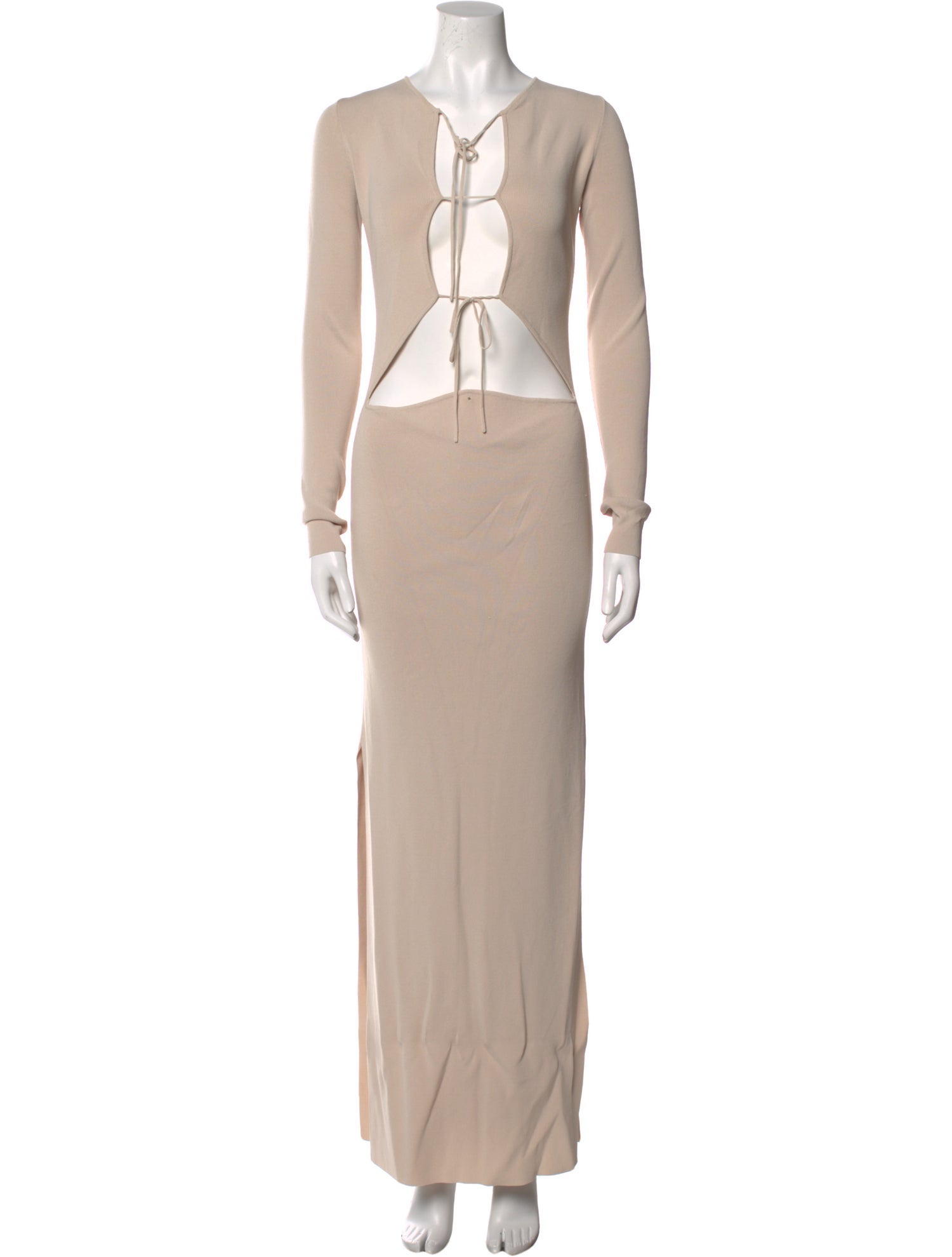 Aya Muse Crew Neck Long Dress w/ Tags