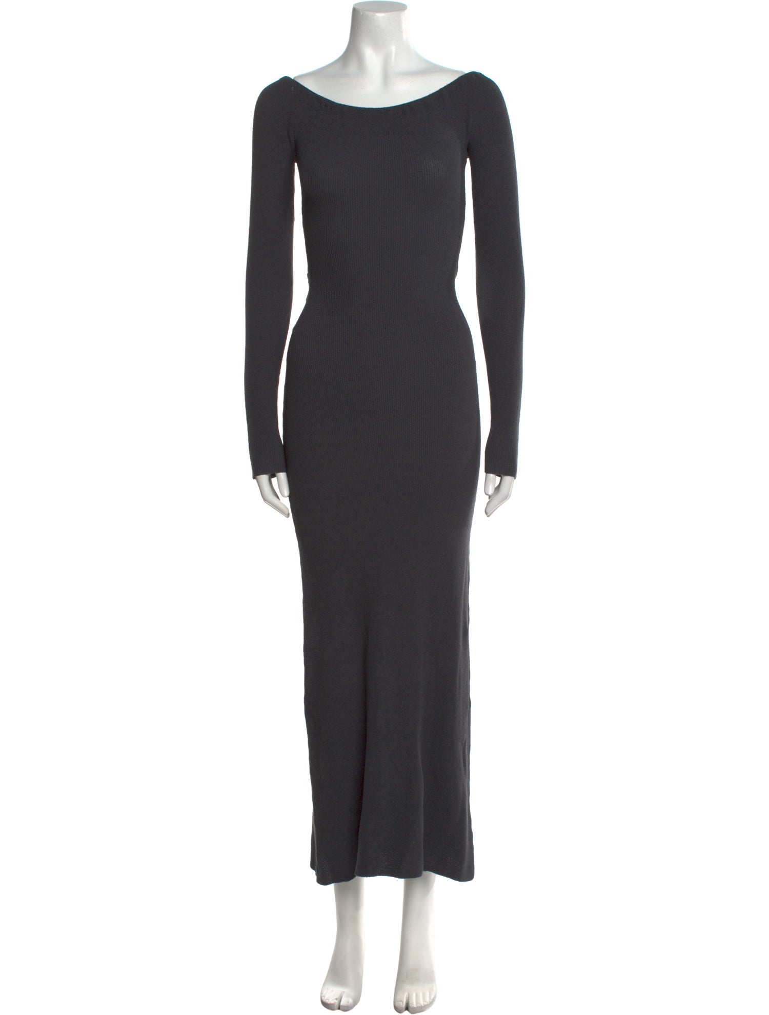Aya Muse Bateau Neckline Long Dress