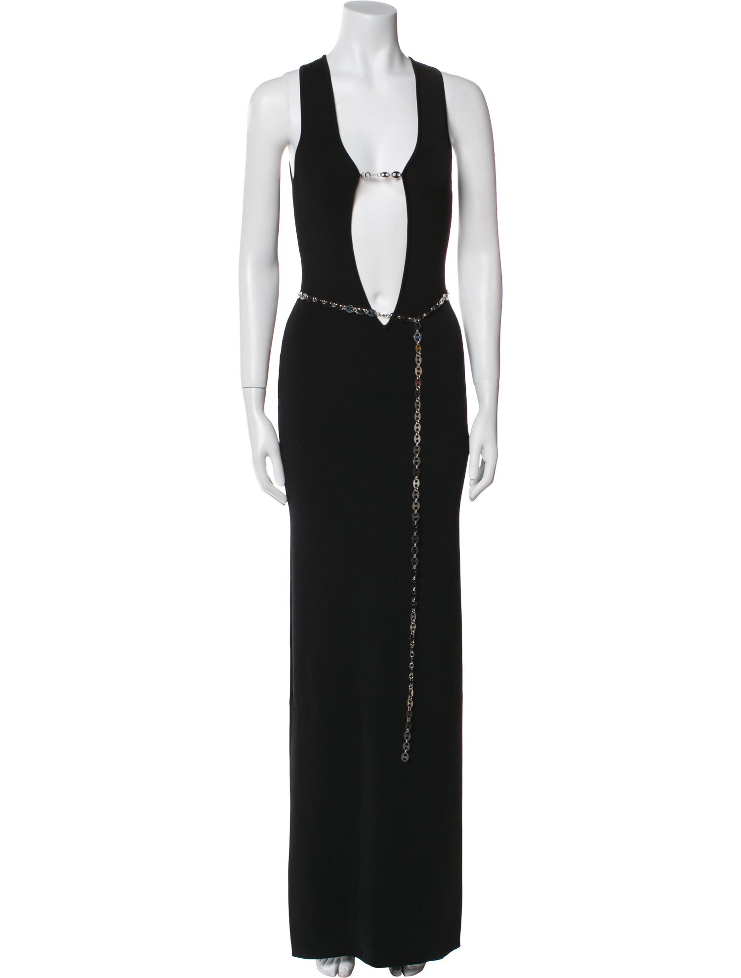 Aya Muse V-Neck Long Dress w/ Tags