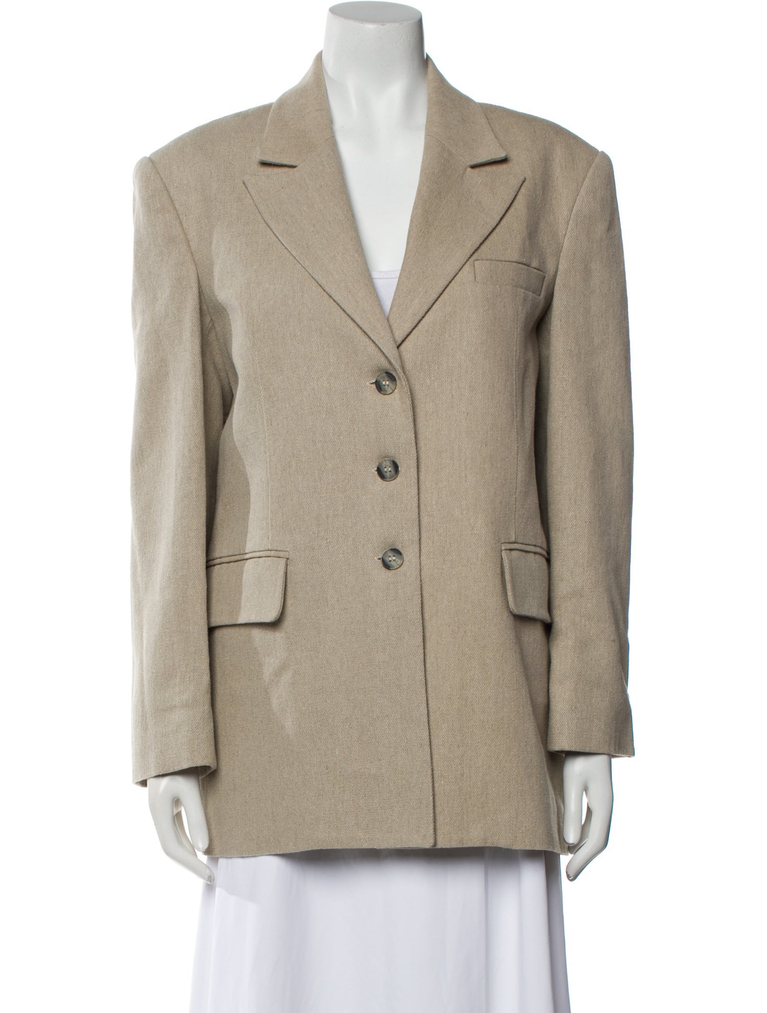 Aya Muse Linen Blazer