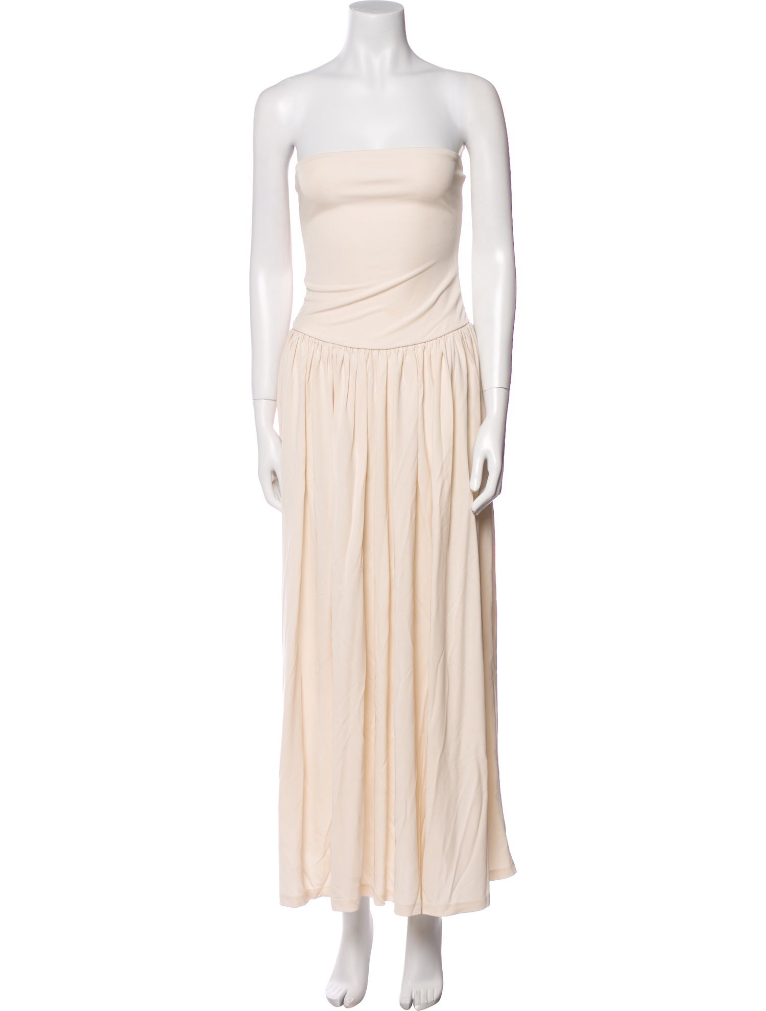Aya Muse Strapless Midi Length Dress
